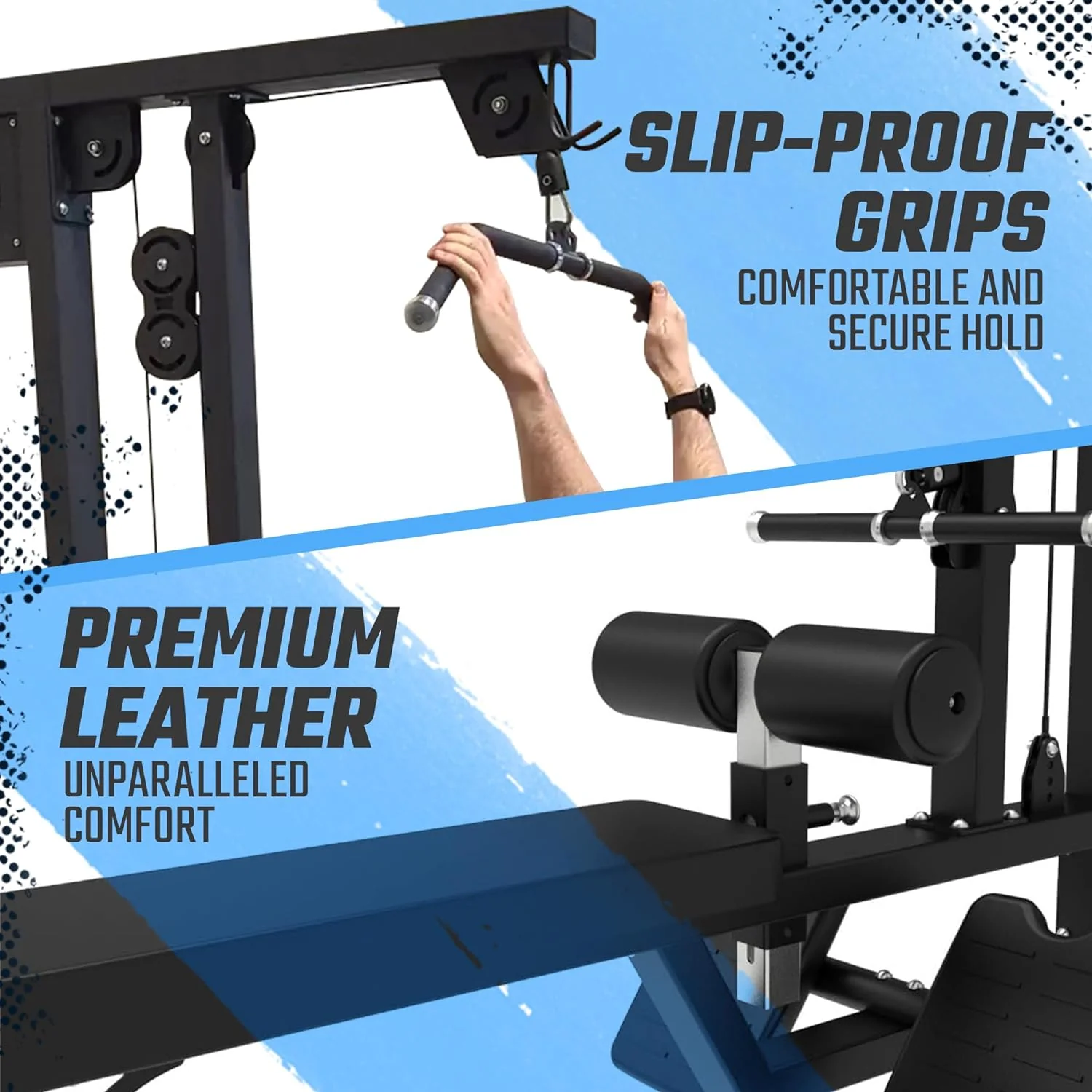 SFE - Lat Pulldown & Low Row Combo w/ 250lb weight stack (New) - Image 5