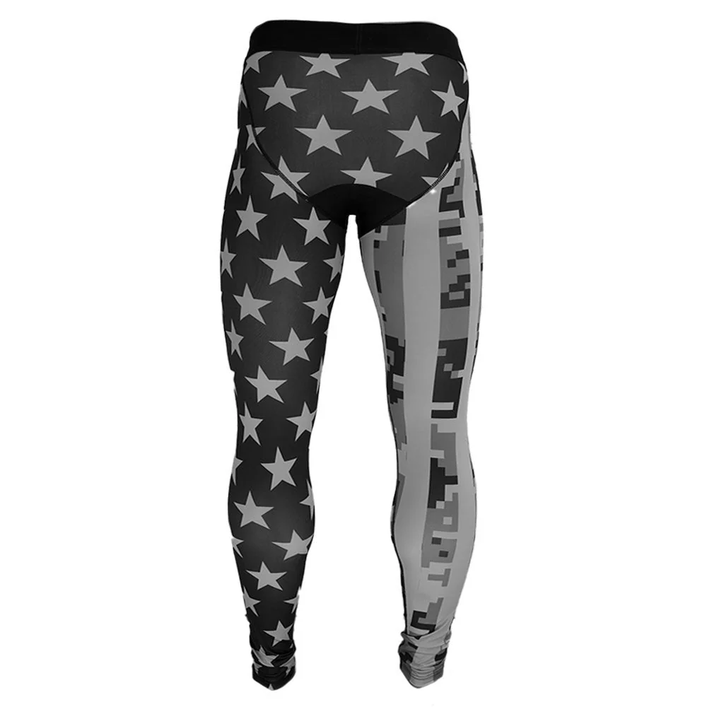 Elite Athletic Gear - Shadow Usa Flag 2.0 Compression Tights - Image 2