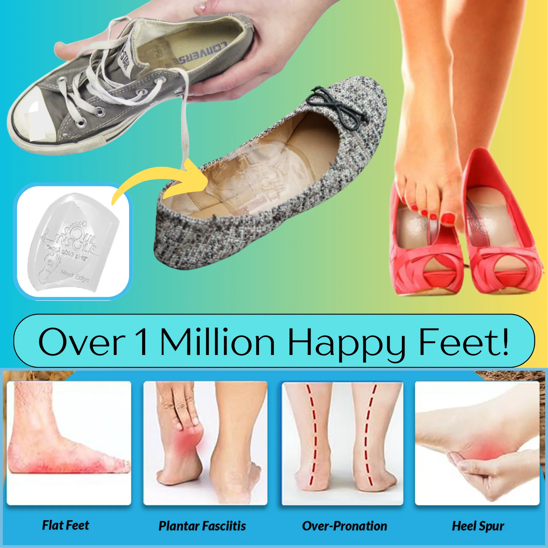 Soul Insole - Shoe Bubble micro-size max support orthotic - Image 6