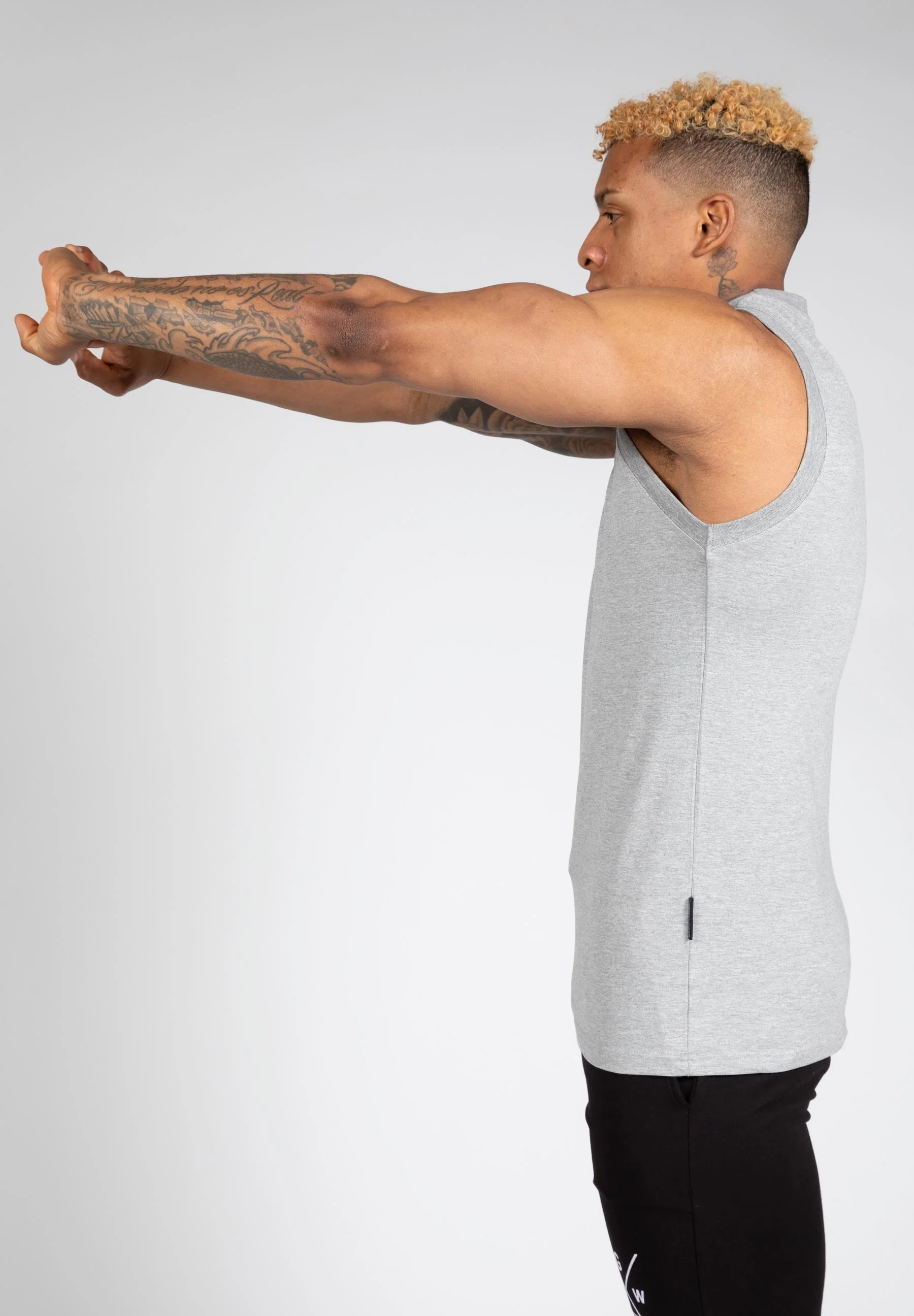 Gorilla Wear - Sorrento Sleeveless T-Shirt - Gray - Image 11