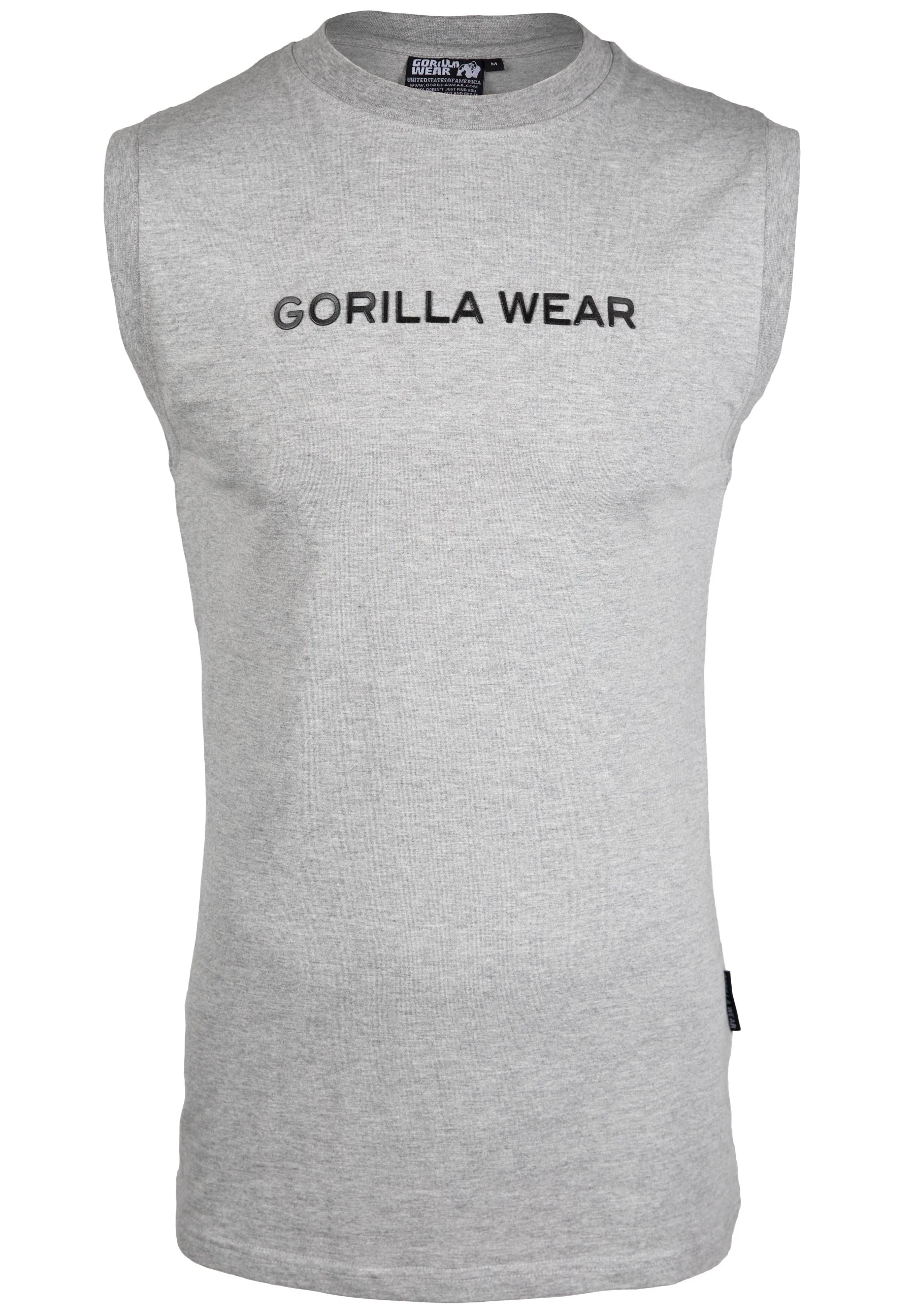 Gorilla Wear - Sorrento Sleeveless T-Shirt - Gray - Image 12
