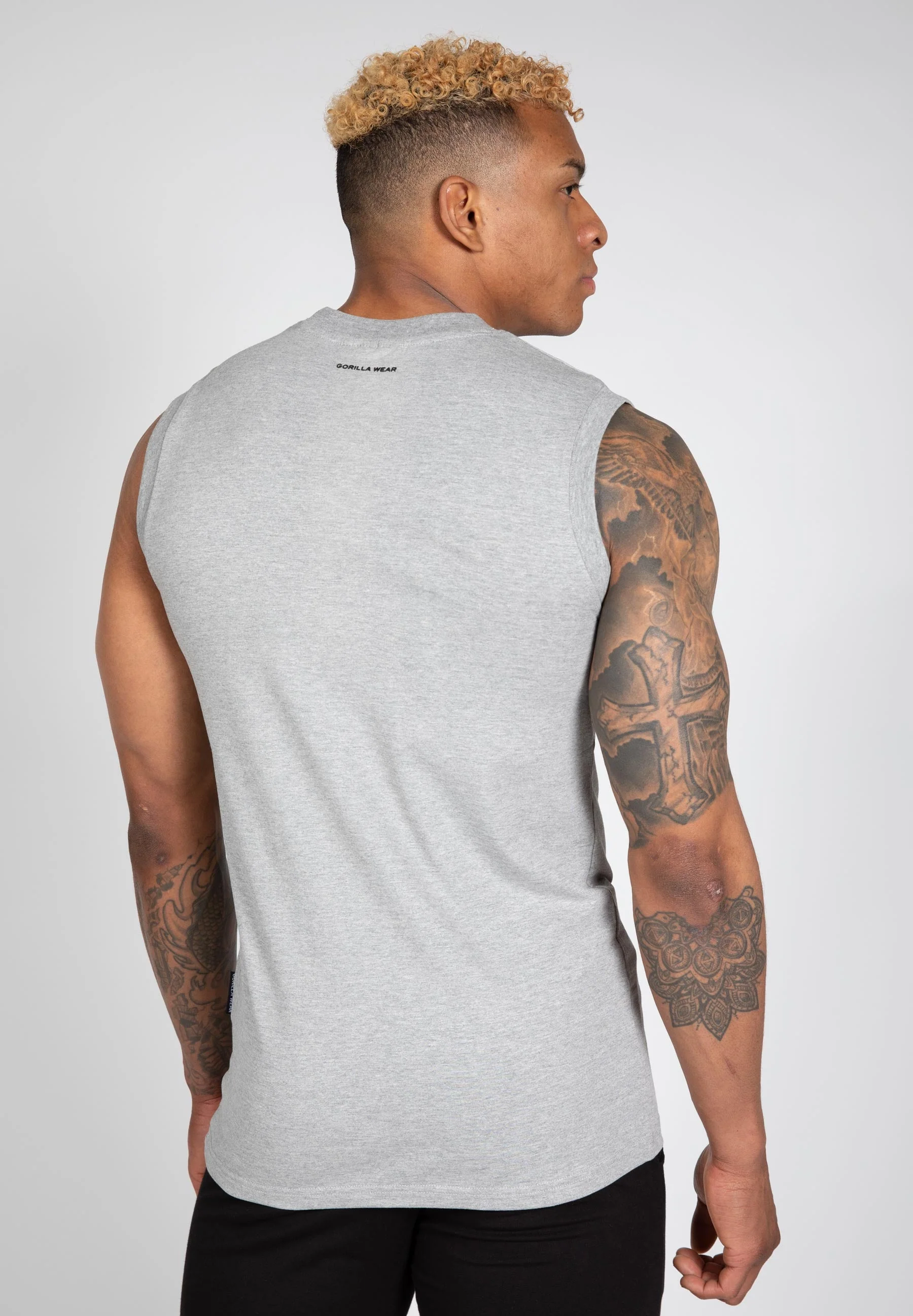 Gorilla Wear - Sorrento Sleeveless T-Shirt - Gray - Image 2