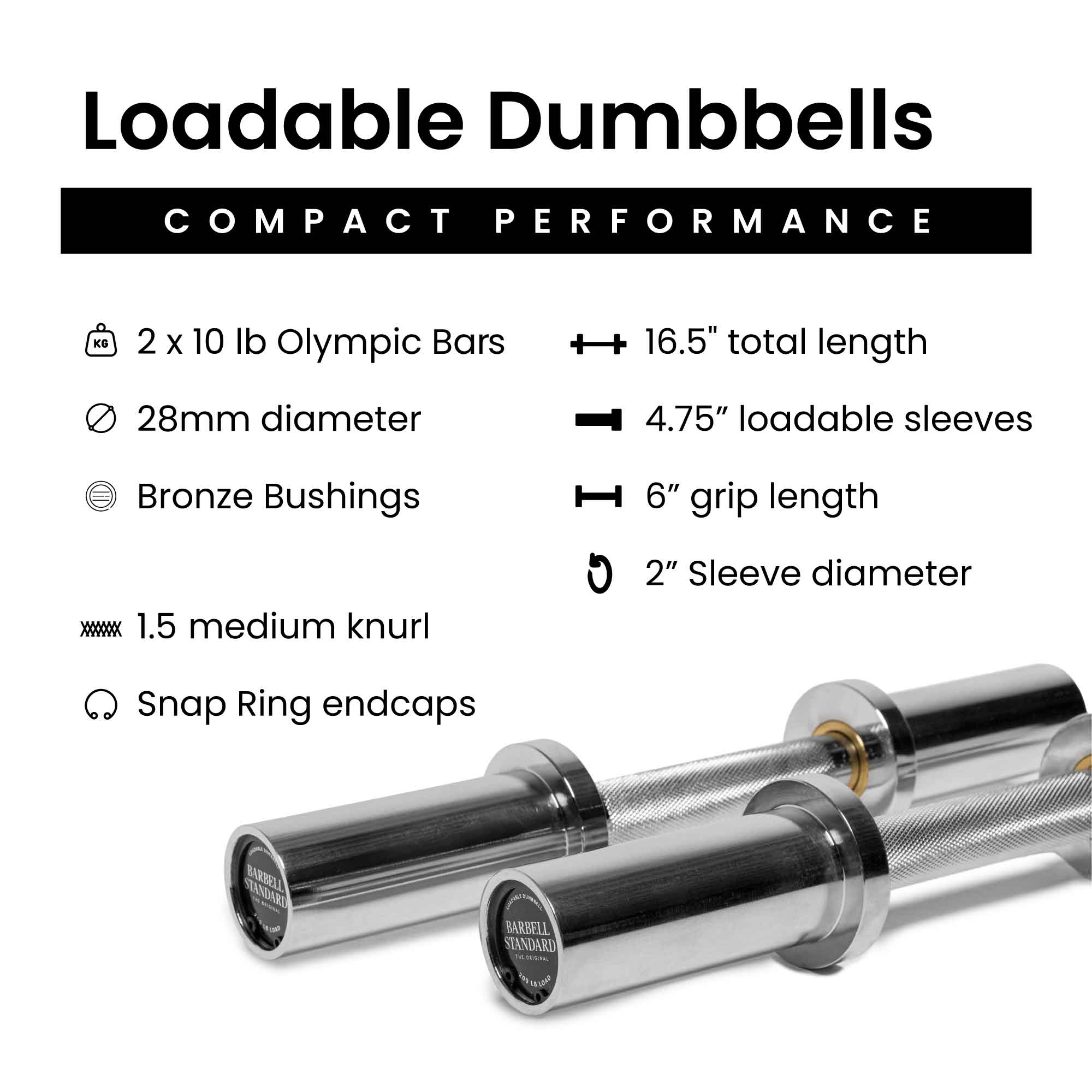 Barbell Standard - Specialty Bar & Weight Set Bundle Builder - Image 3
