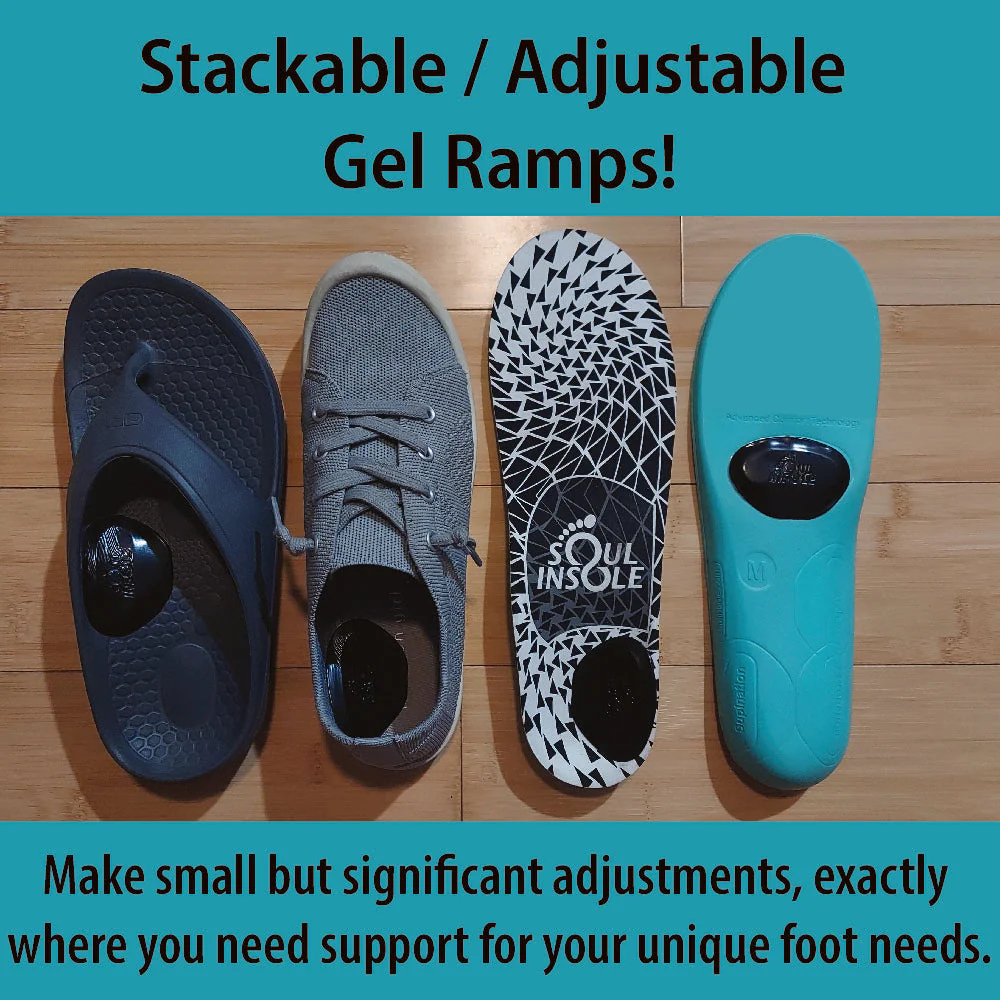 Soul insole - Add Soul Insole - Stackable Supports / Gel Ramps - Image 2