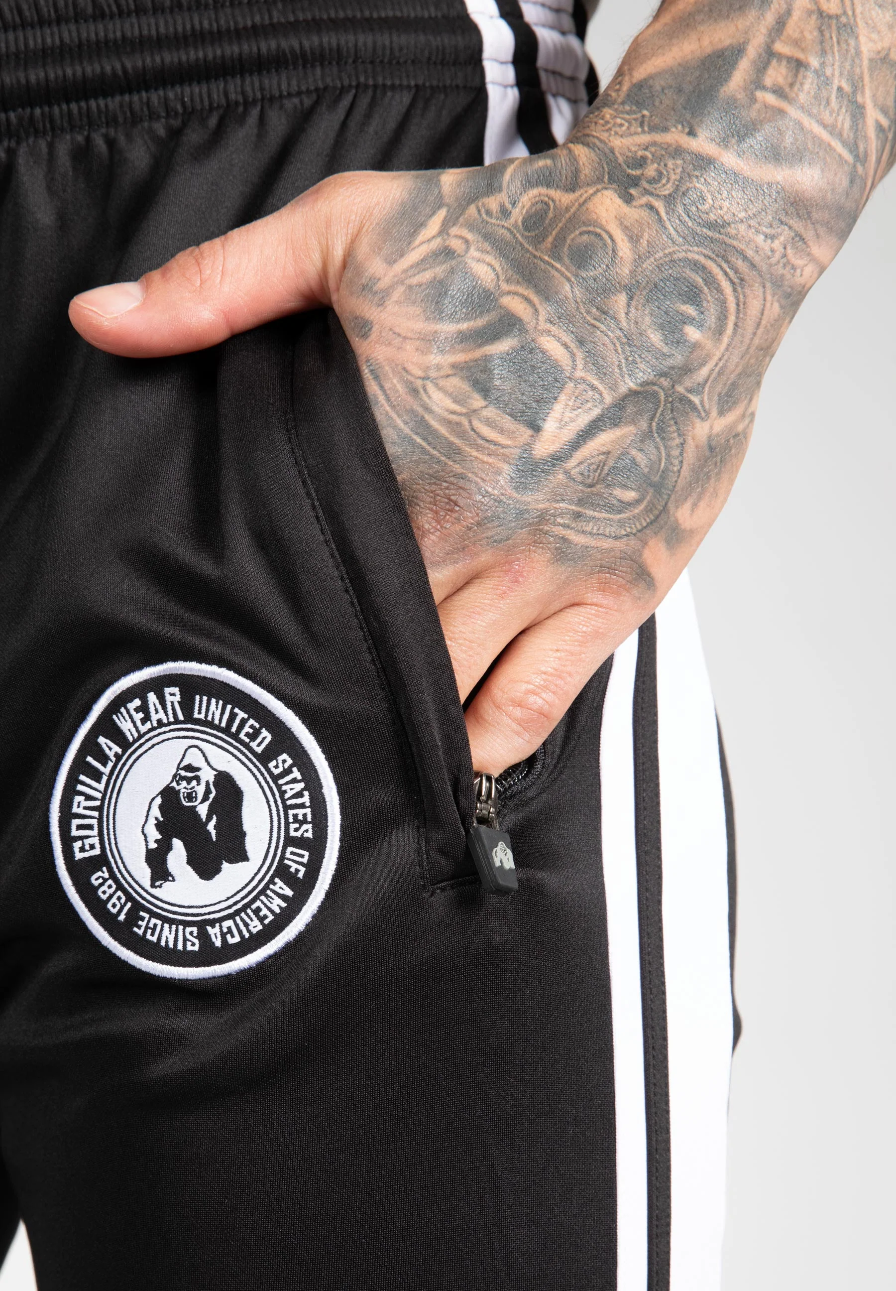 Gorilla Wear - Stratford Track Pants - Black - Image 5