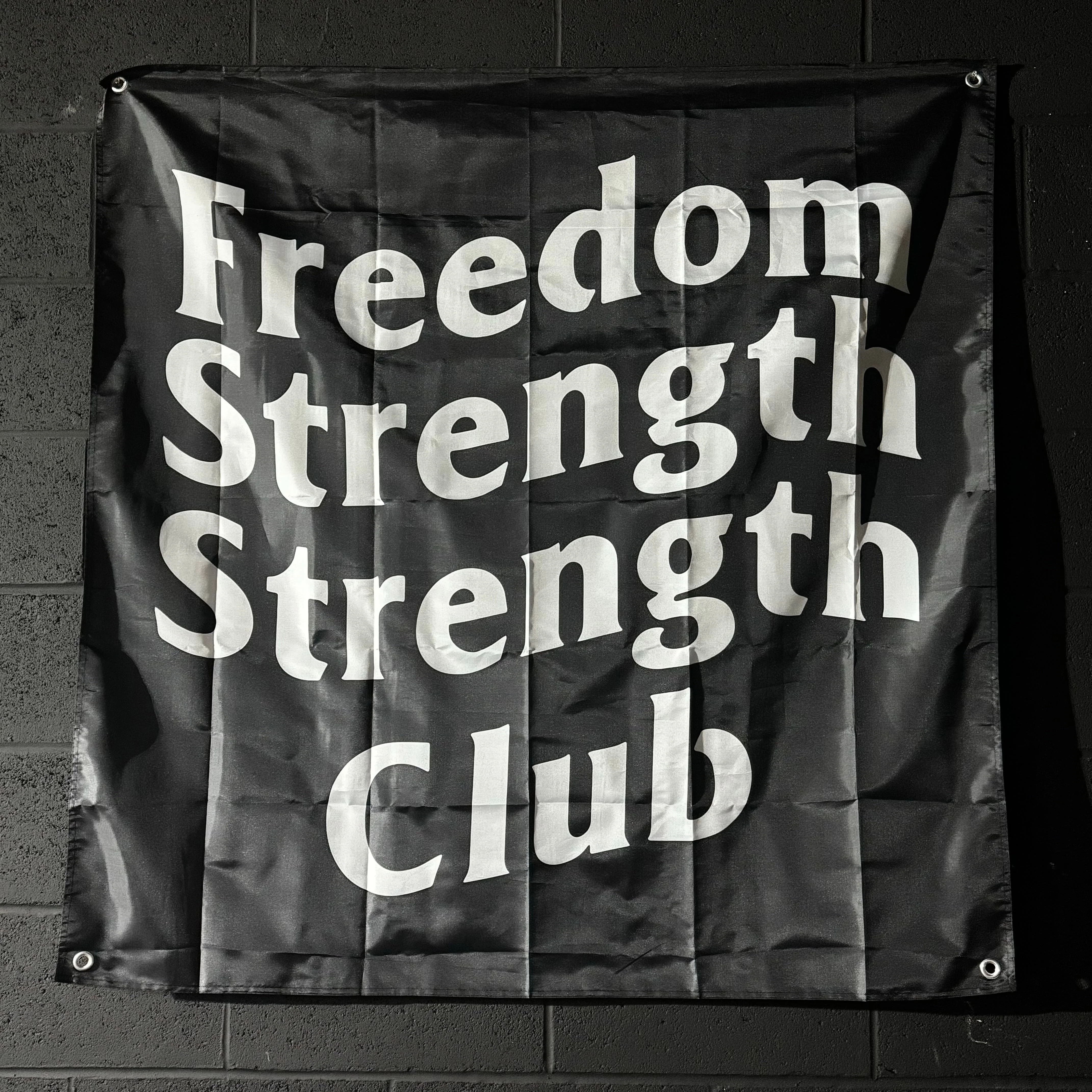 Freedom Strength Co. - Strength Club Banner