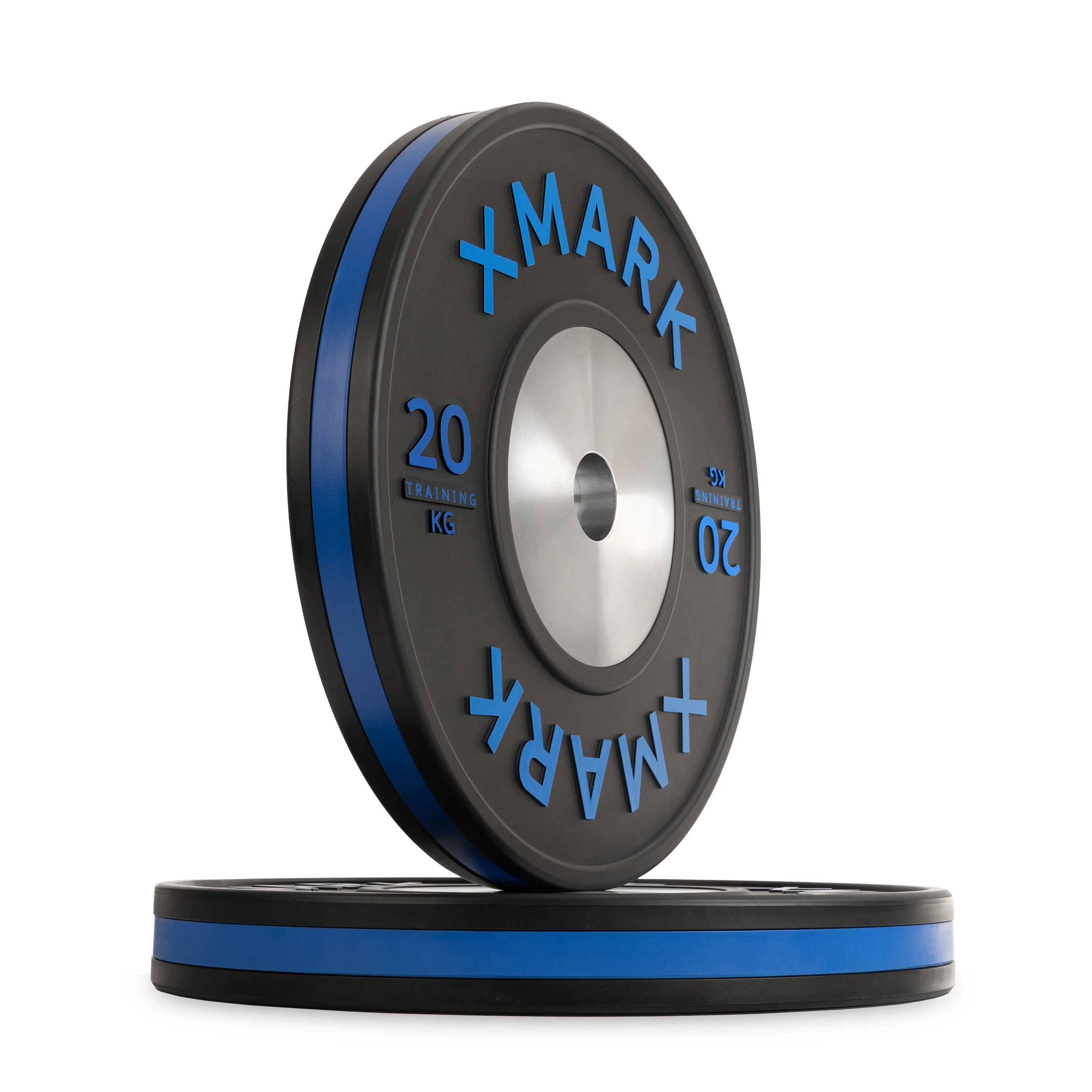 XMARK - Striped Premium IWF Training Bumper Plates (KG) Pairs and Sets - Image 4