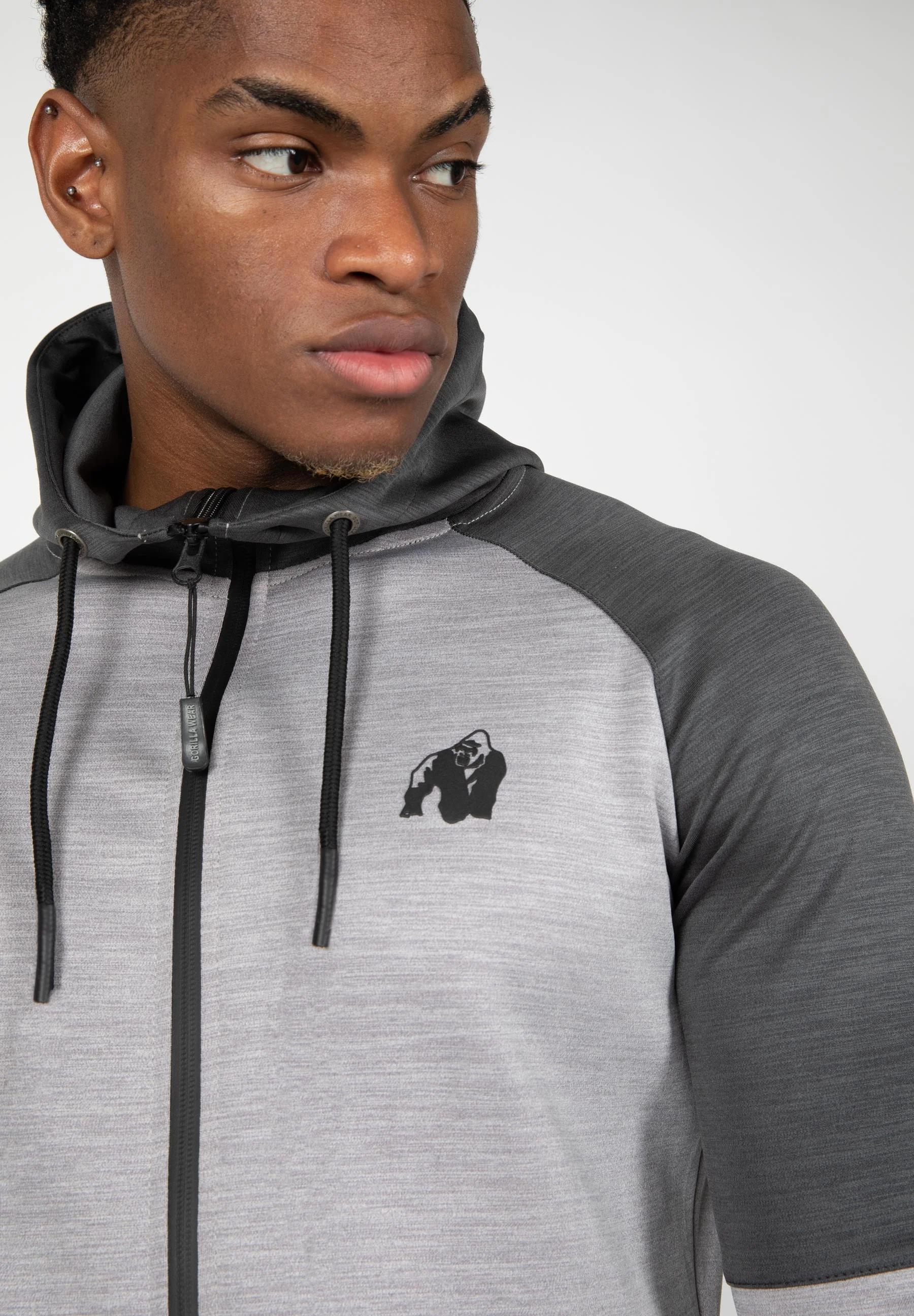 Gorilla Wear - Sullivan Track Jacket - Gray - Image 5