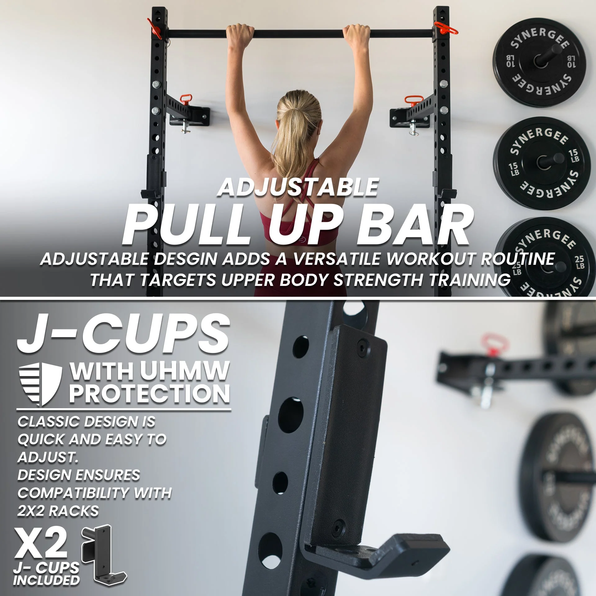 Synergee - 2200 Series Folding Squat Rack - Image 32
