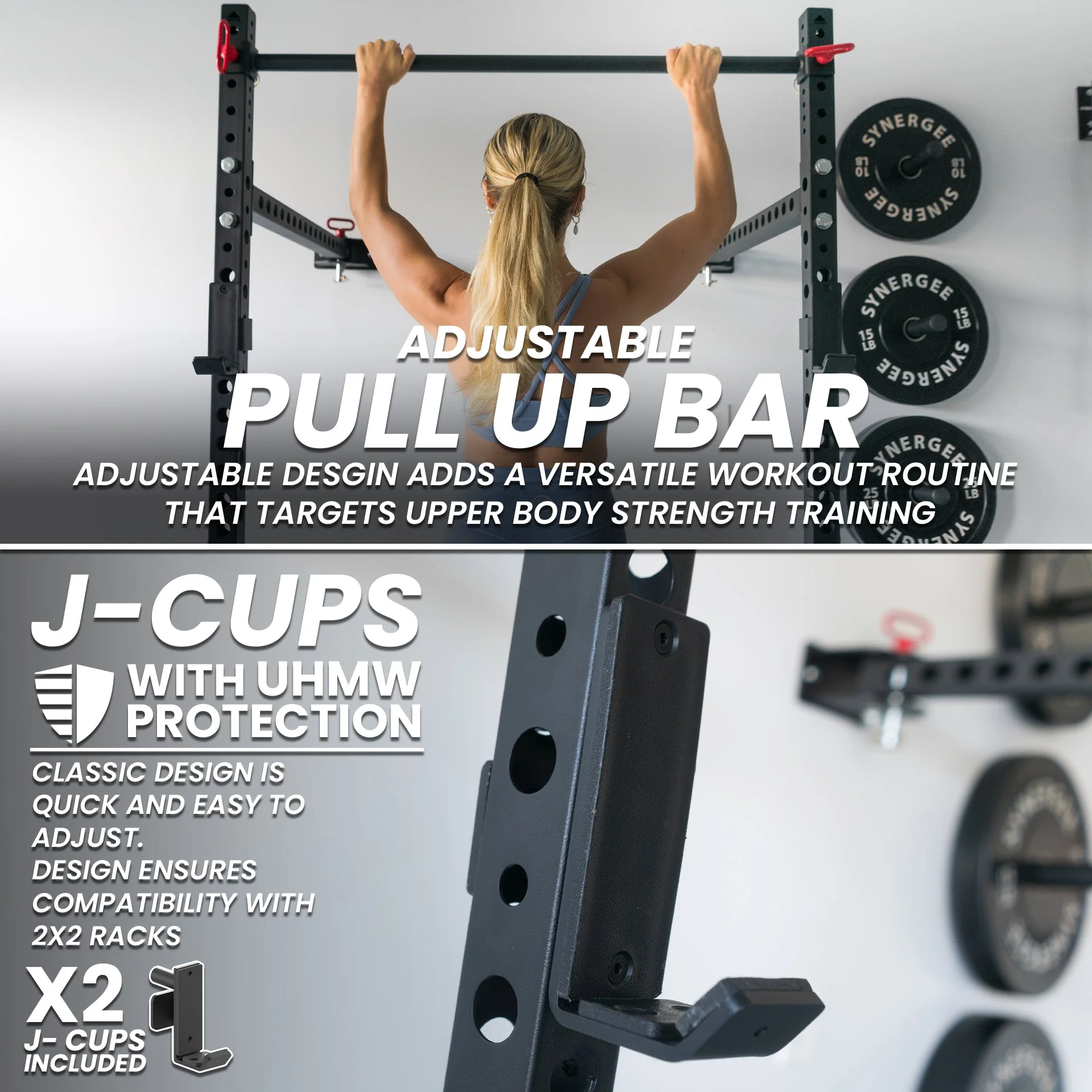 Synergee - 2200 Series Folding Squat Rack - Image 33