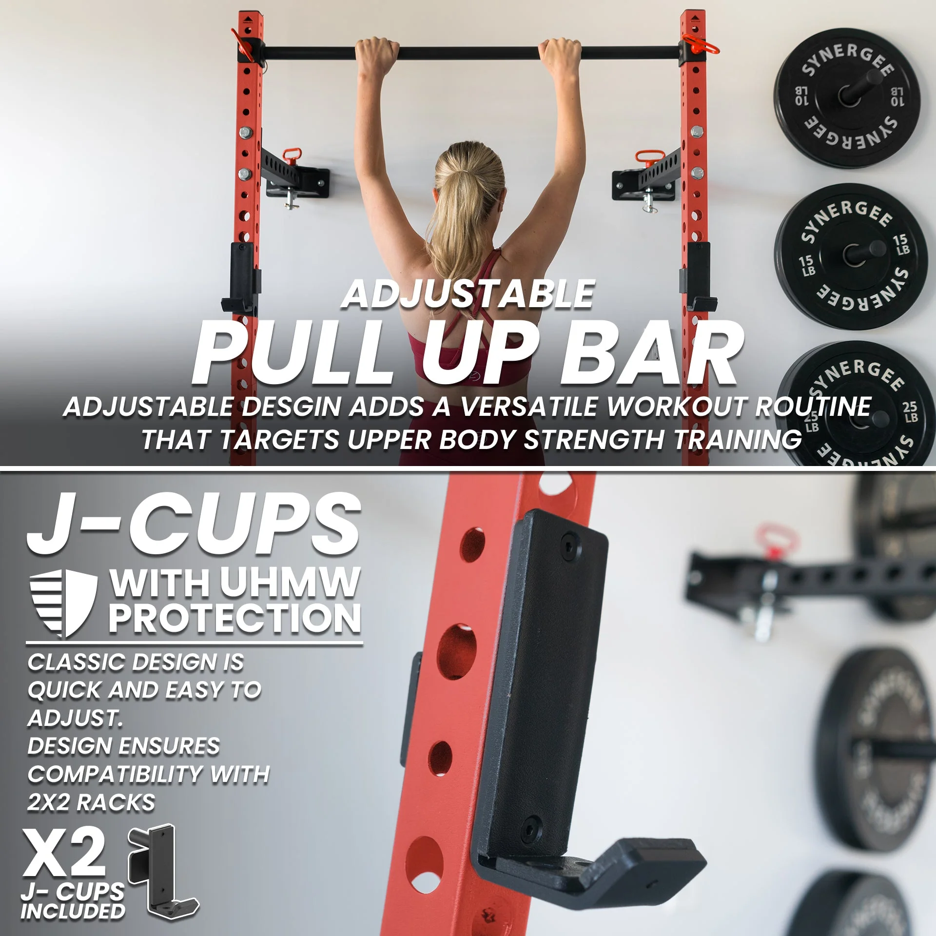 Synergee - 2200 Series Folding Squat Rack - Image 34