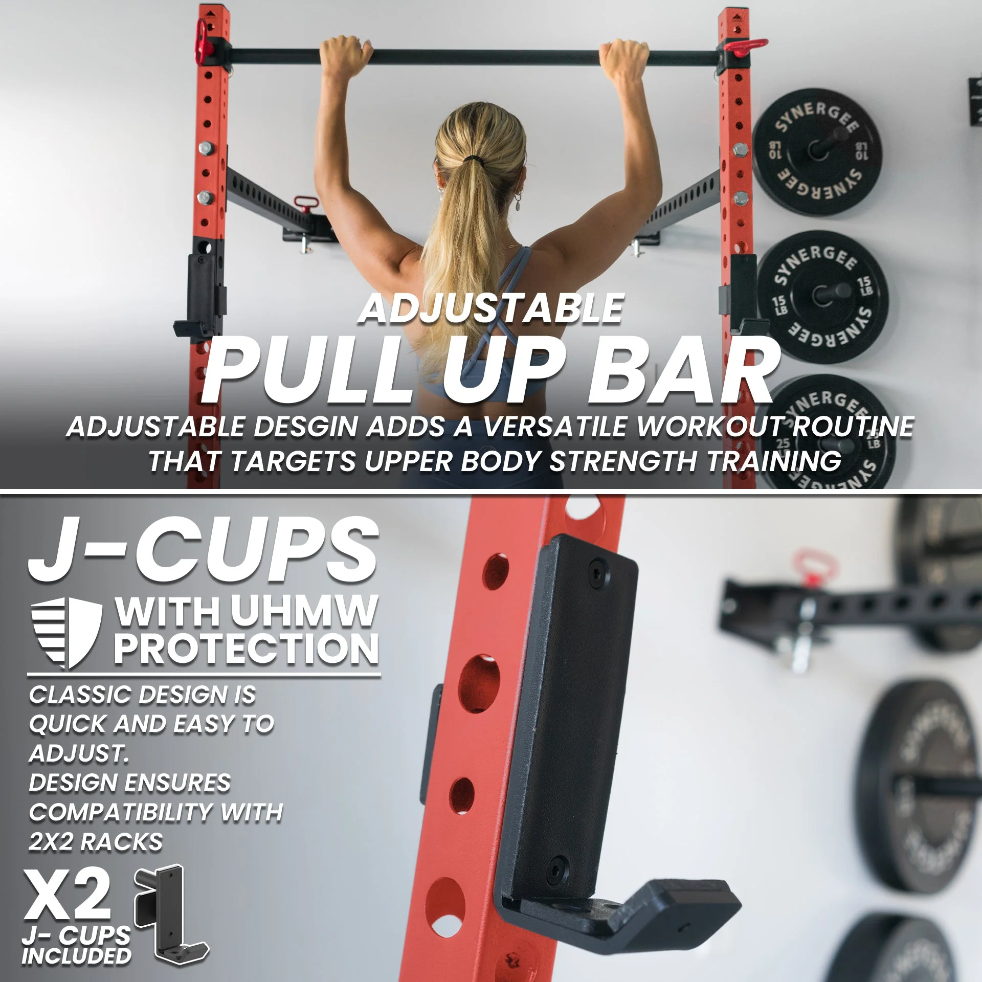 Synergee - 2200 Series Folding Squat Rack - Image 35