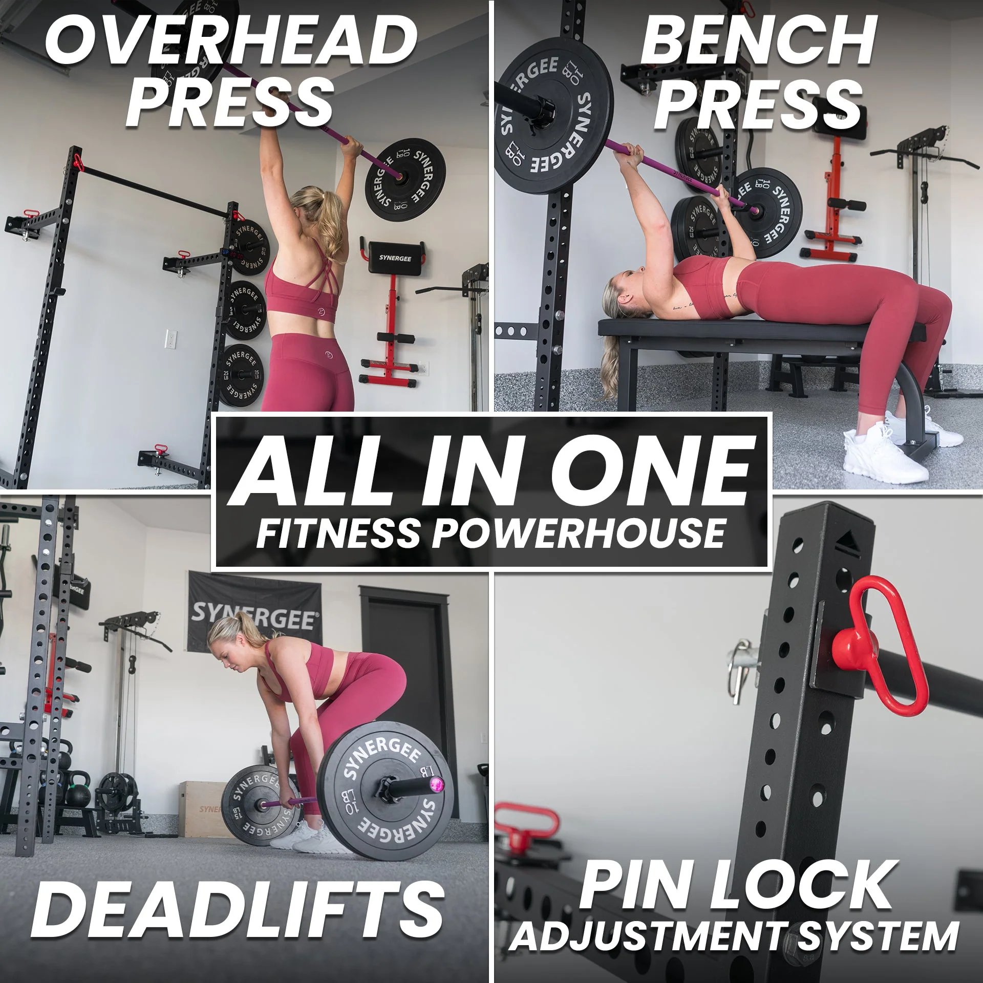 Synergee - 2200 Series Folding Squat Rack - Image 44