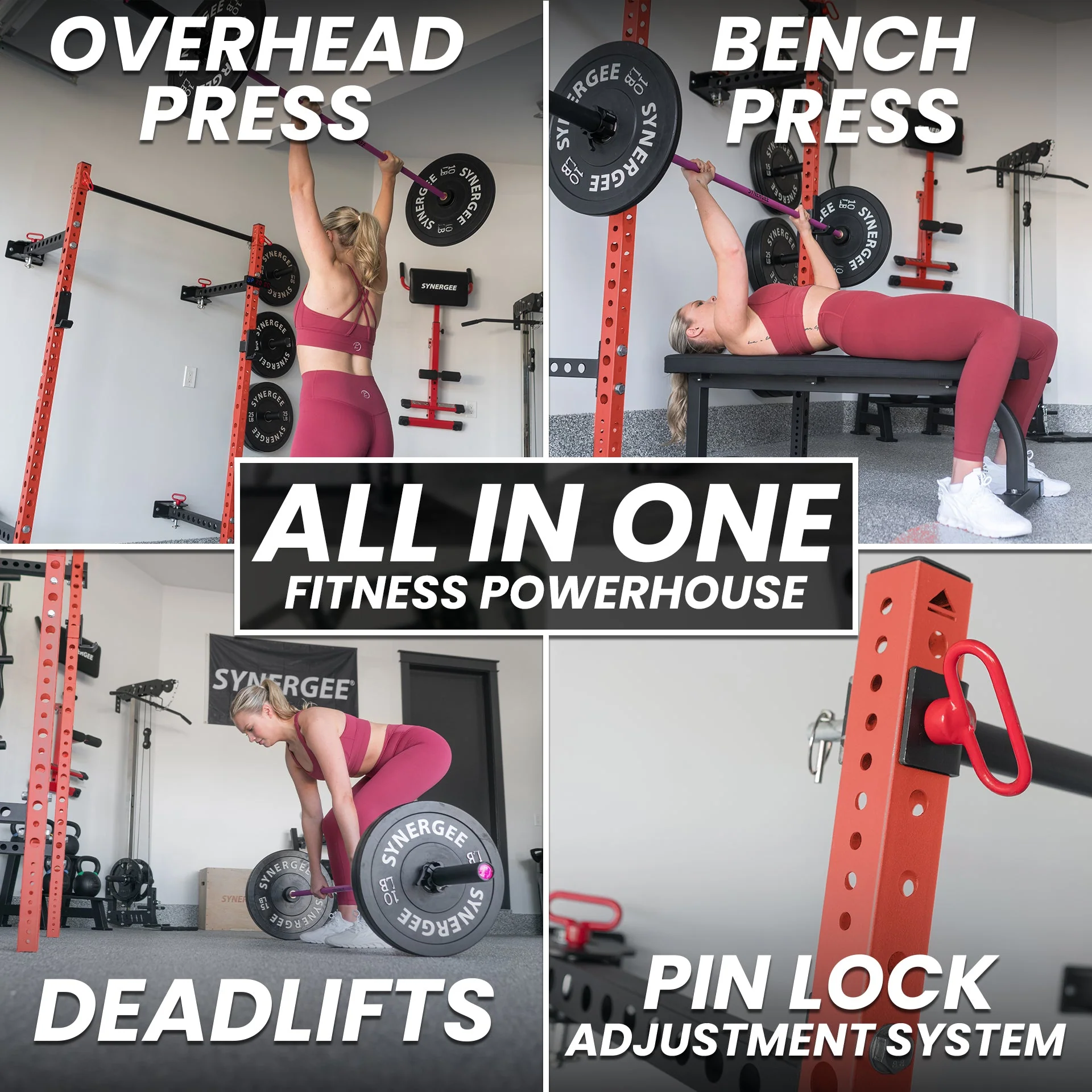Synergee - 2200 Series Folding Squat Rack - Image 46