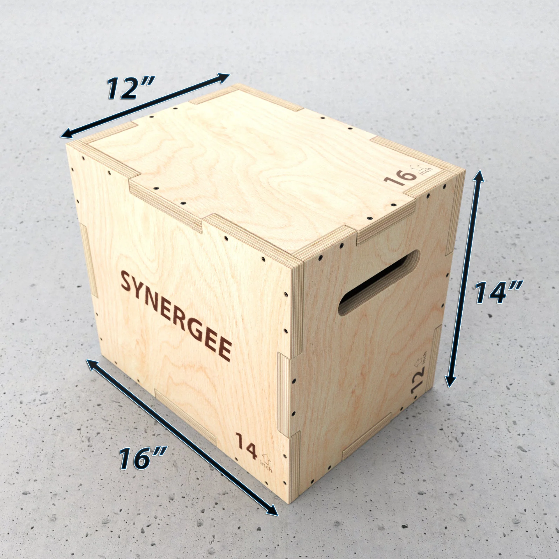 Synergee - 3-in-1 Wood Plyo Boxes - Image 8