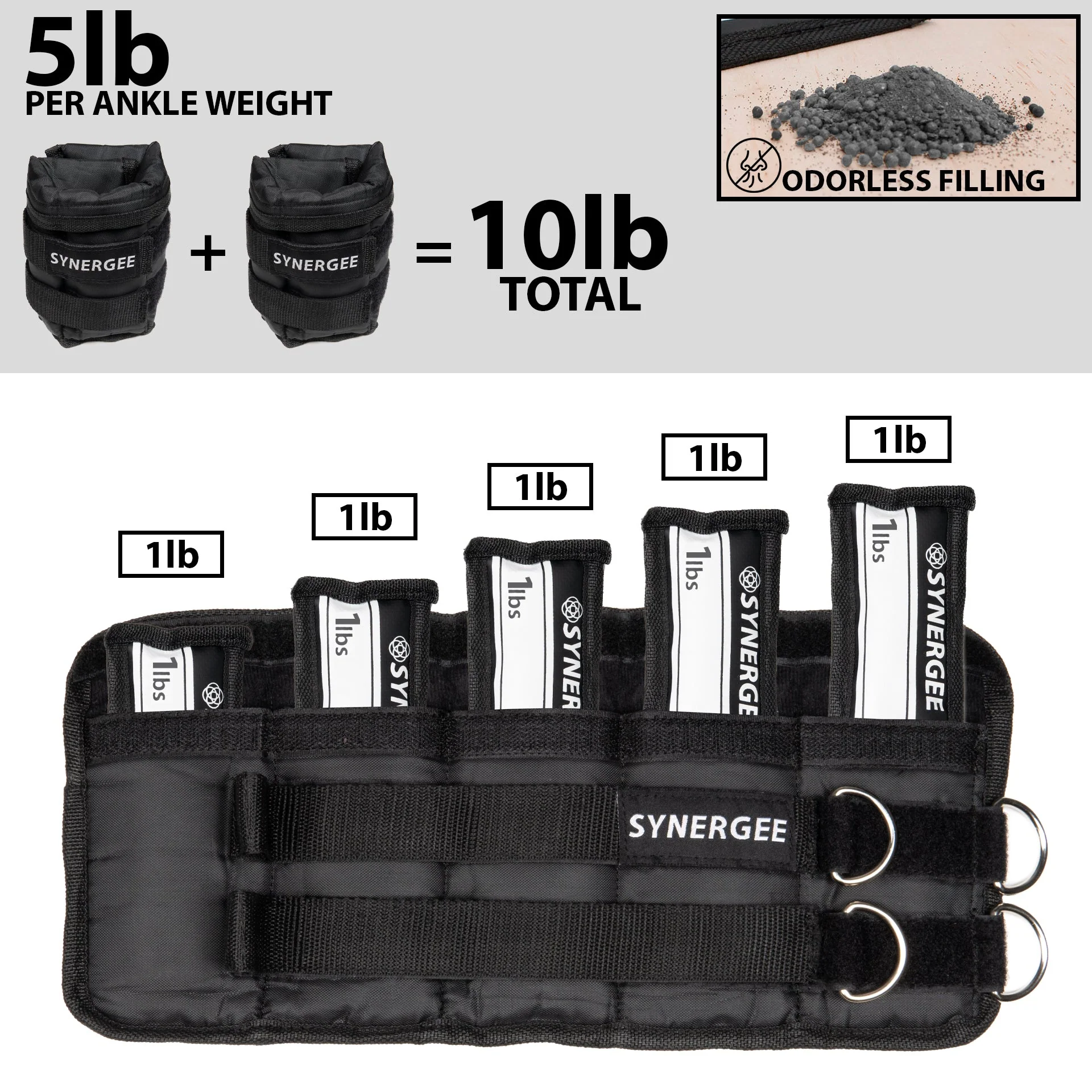 Synergee - Adjustable Ankle/Wrist Weights - Image 14