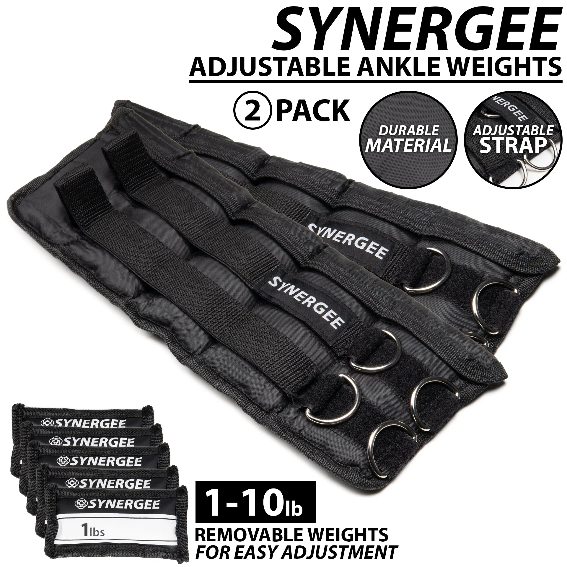 Synergee - Adjustable Ankle/Wrist Weights - Image 5