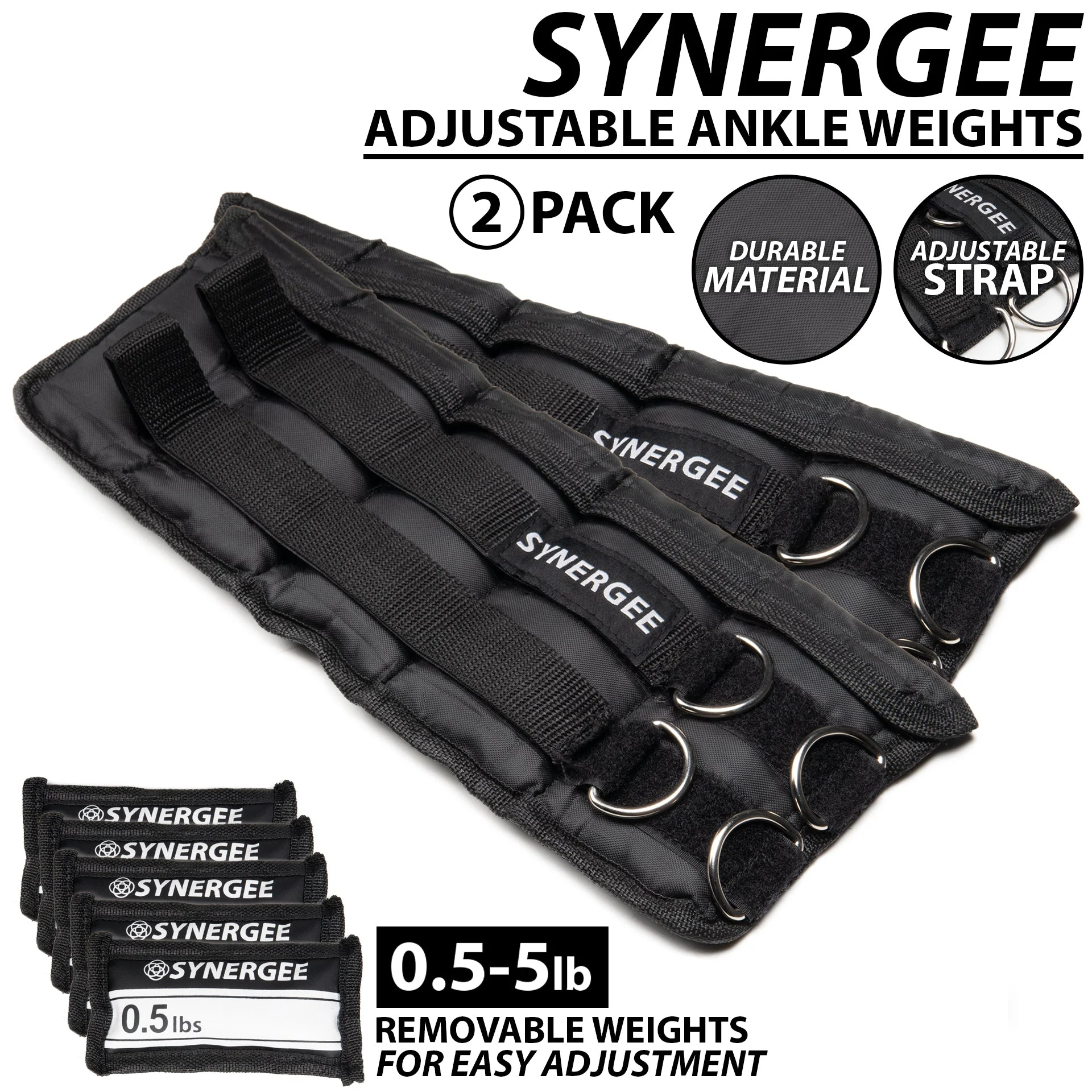Synergee - Adjustable Ankle/Wrist Weights - Image 6