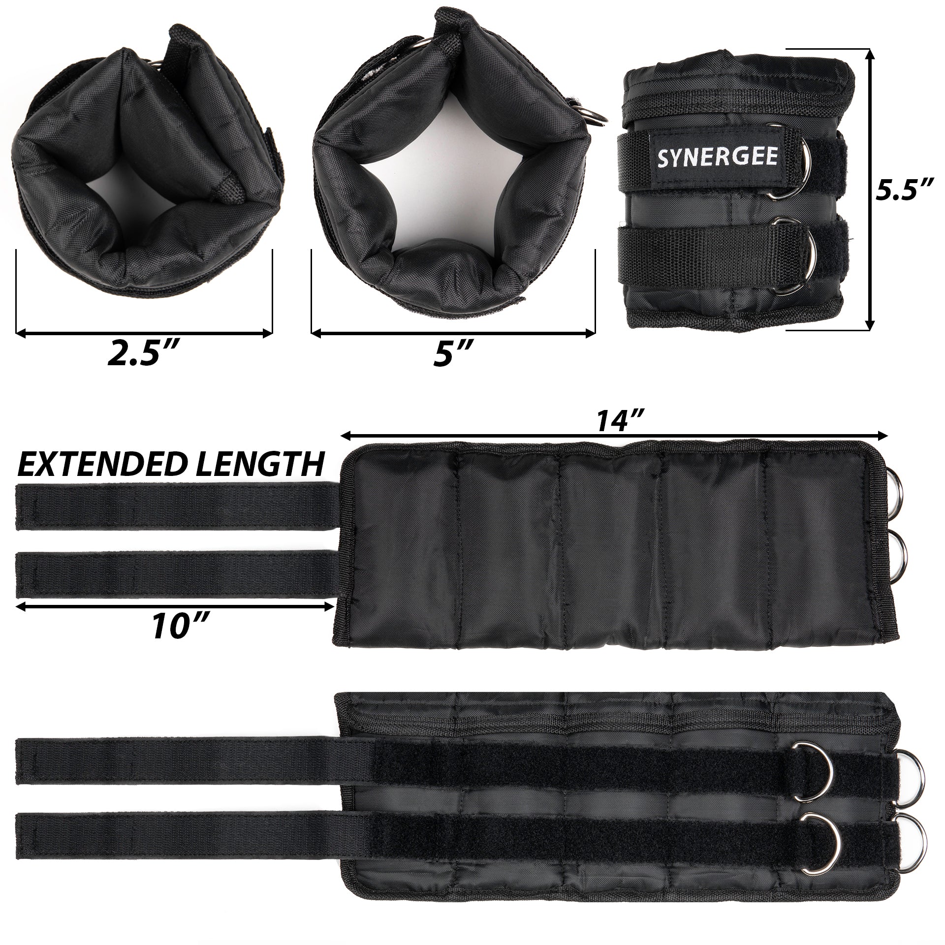 Synergee - Adjustable Ankle/Wrist Weights - Image 9