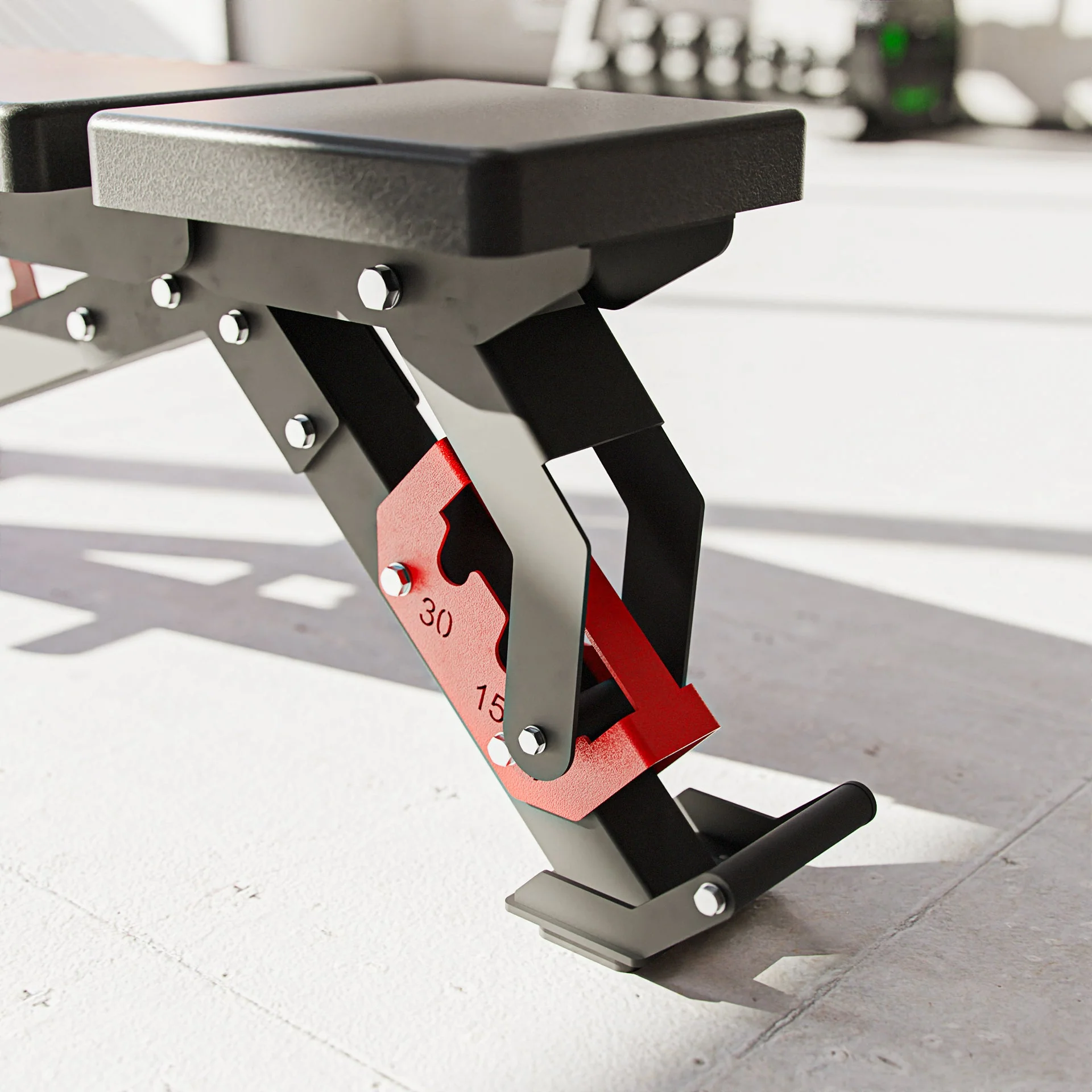 Synergee - Adjustable Wing Back Bench - Image 7