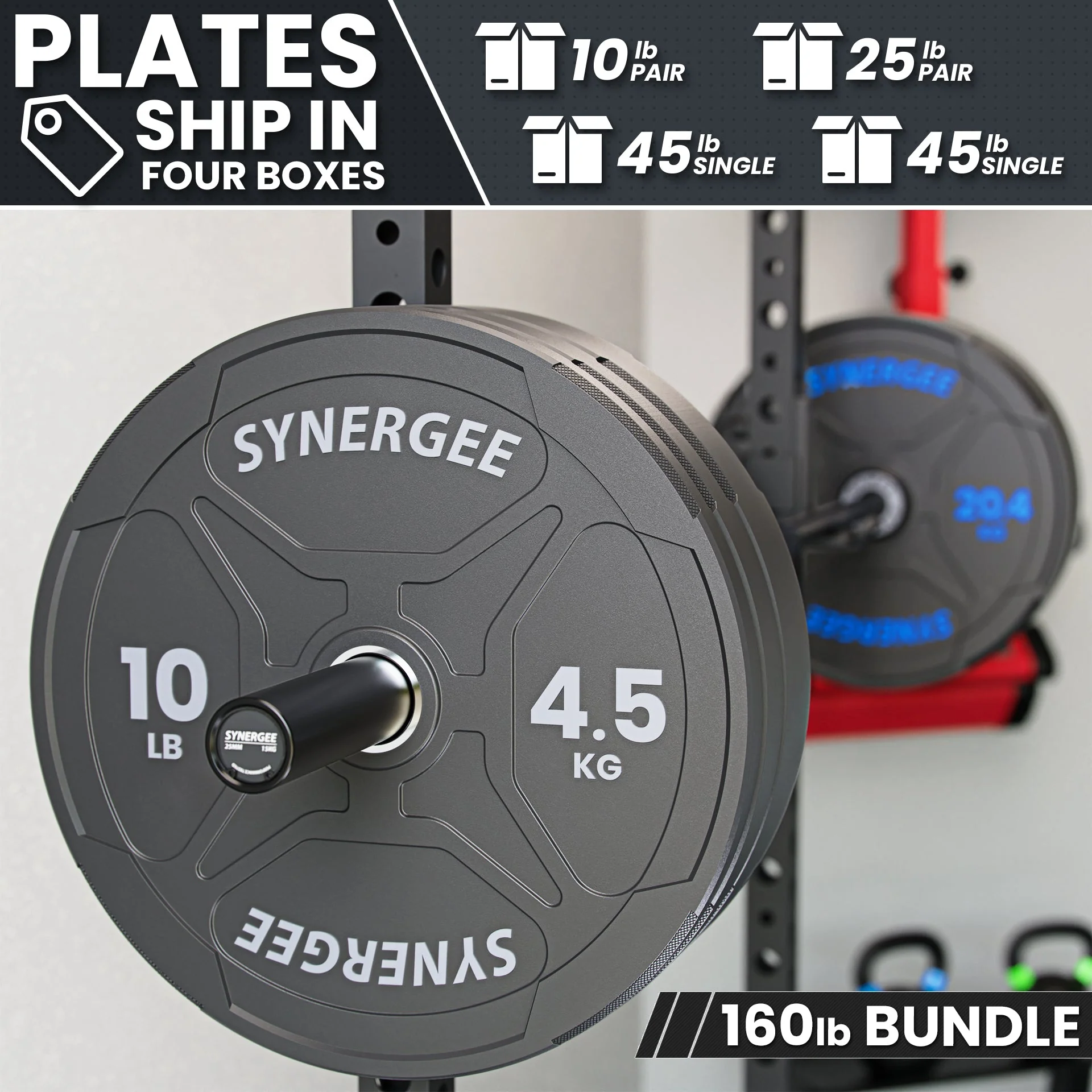 Synergee - Ez Grip Bumper Plates - Image 33