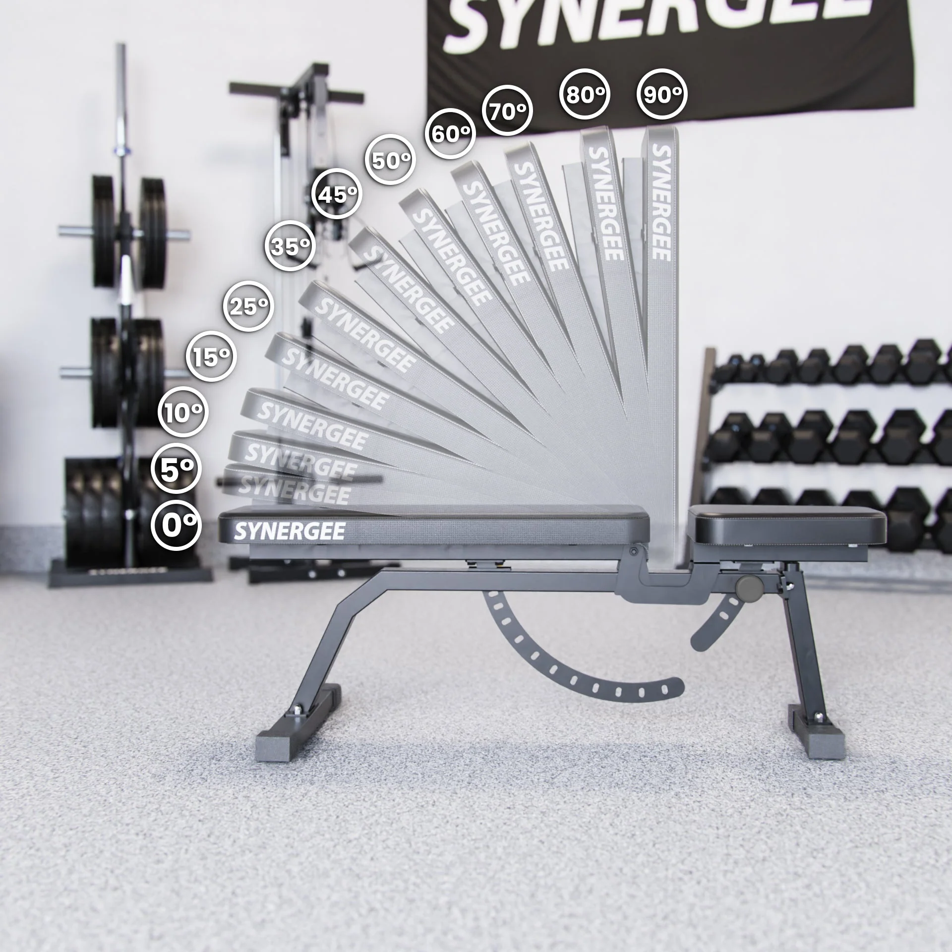 Synergee - Adjustable Incline Bench - Image 4