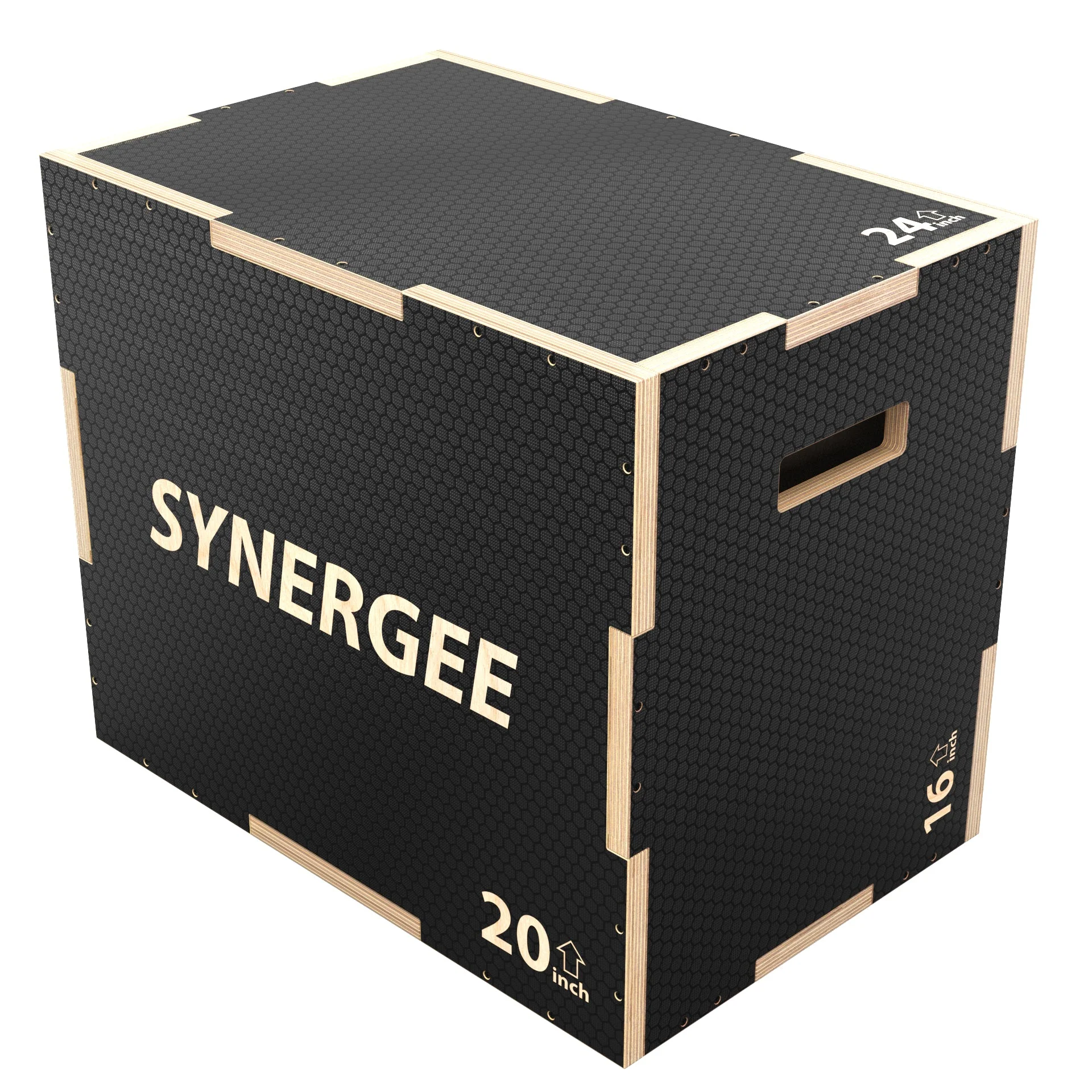 Synergee - Non-Slip 3-in-1 Wood Plyo Boxes - Image 3