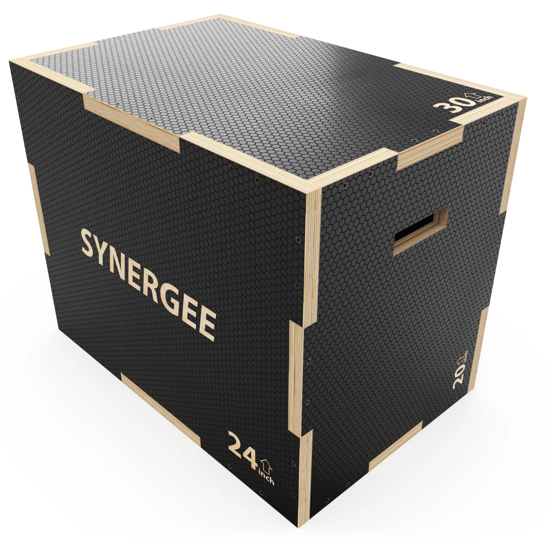 Synergee - Non-Slip 3-in-1 Wood Plyo Boxes - Image 4