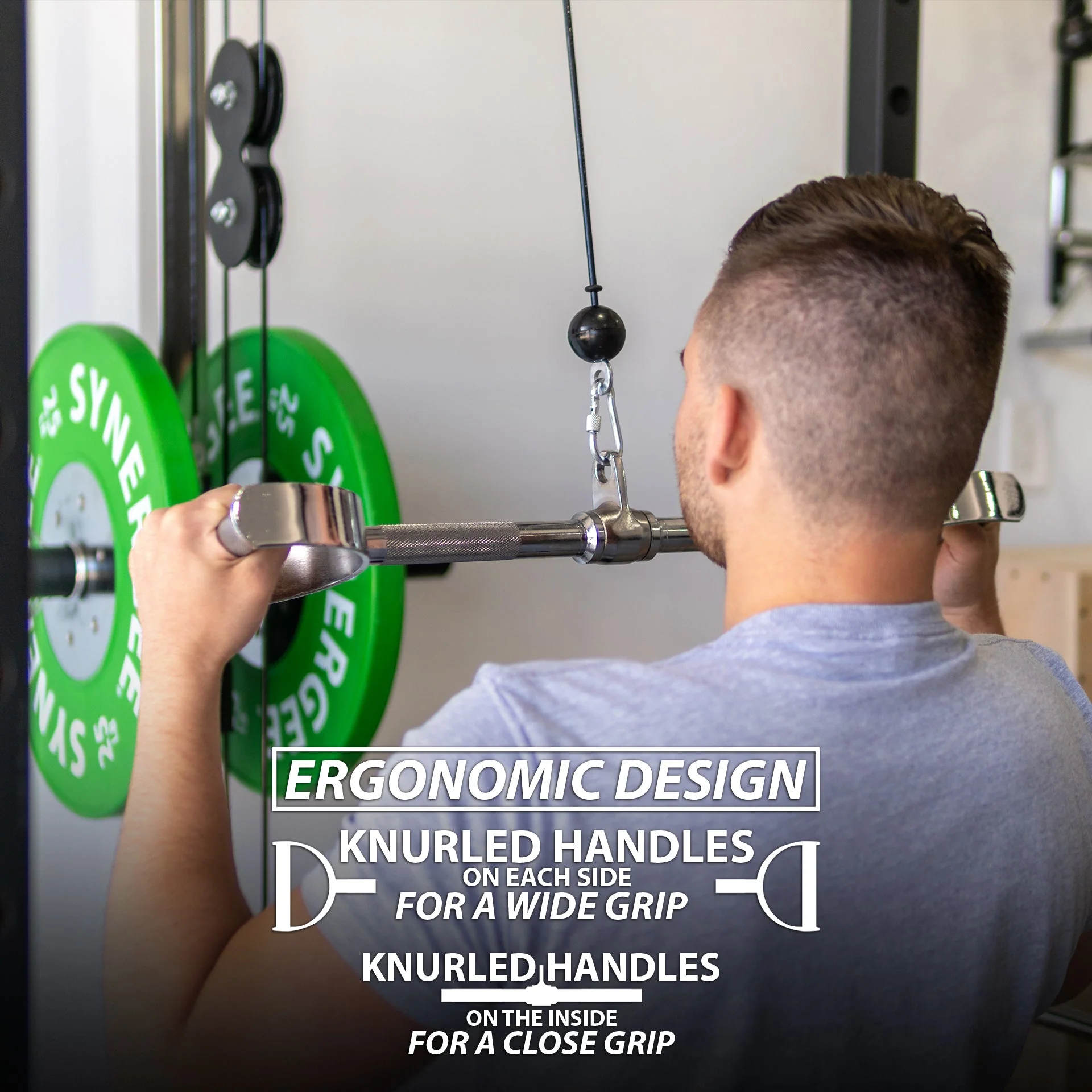 Synergee - Pro-Style Lat Bar Cable Attachment - Image 13