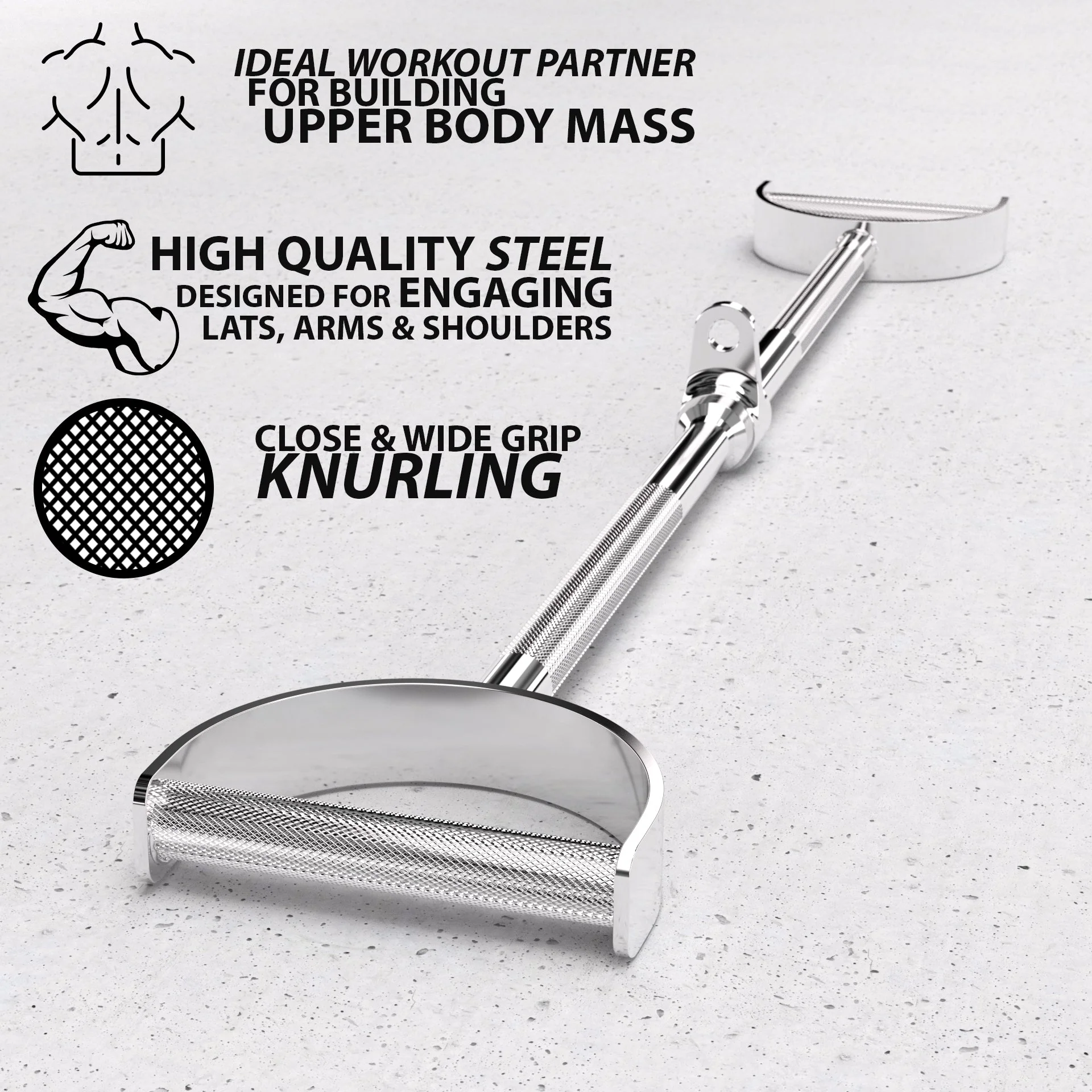 Synergee - Pro-Style Lat Bar Cable Attachment - Image 6