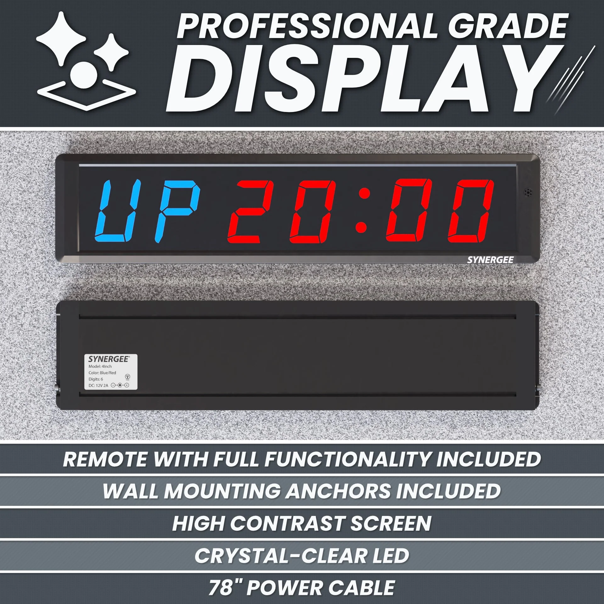 Synergee - Programmable Interval Gym Timer - Image 10