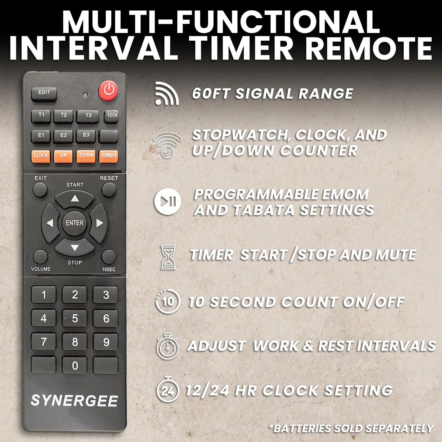 Synergee - Programmable Interval Gym Timer - Image 15
