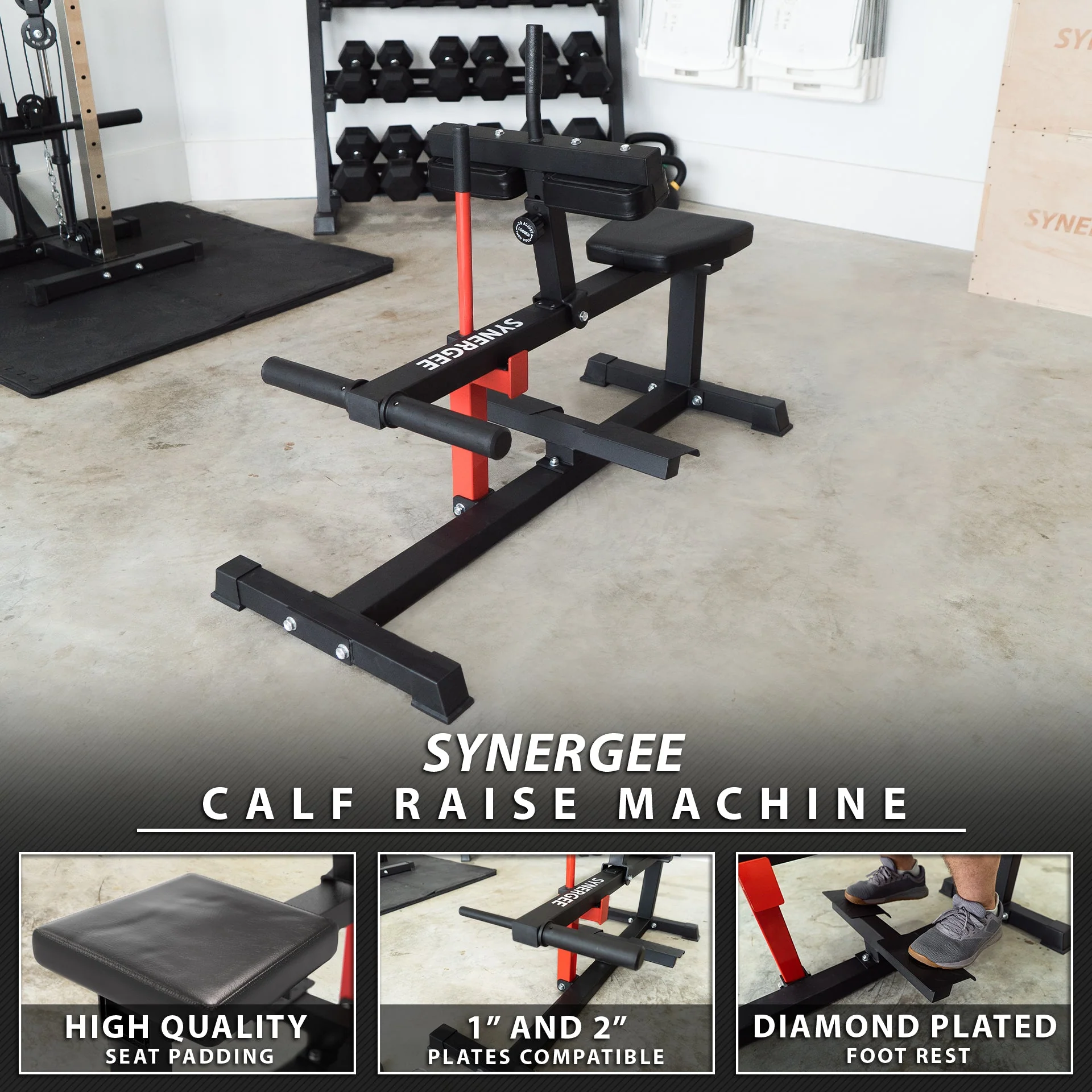 Synergee - Seated Calf Raise Machine - Image 2