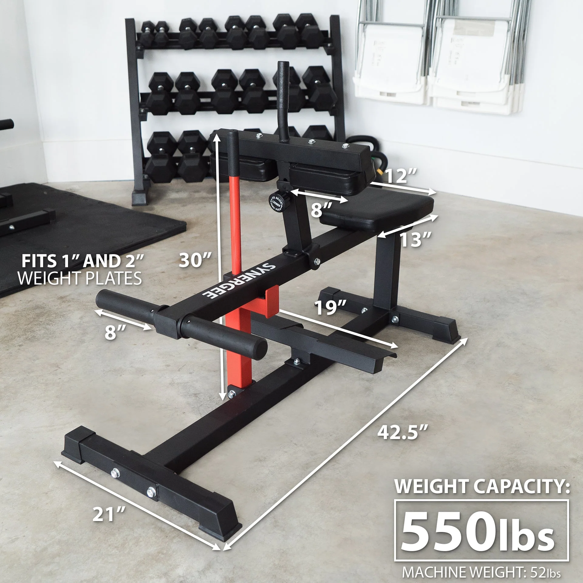 Synergee - Seated Calf Raise Machine - Image 3