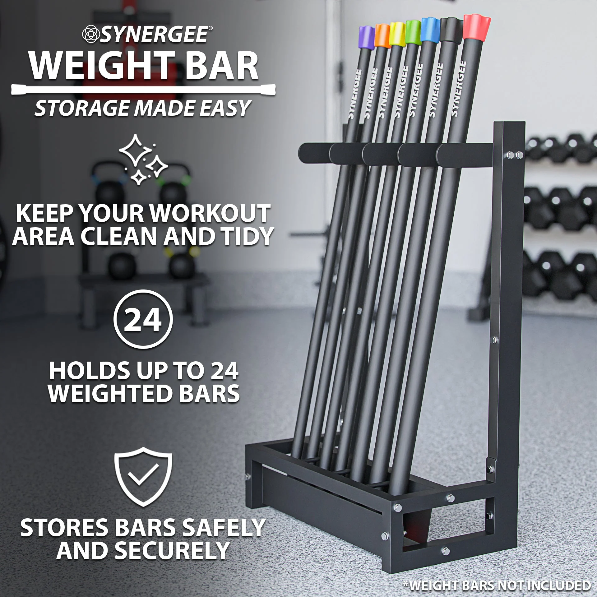 Synergee - Weight Bar Rack - Image 2