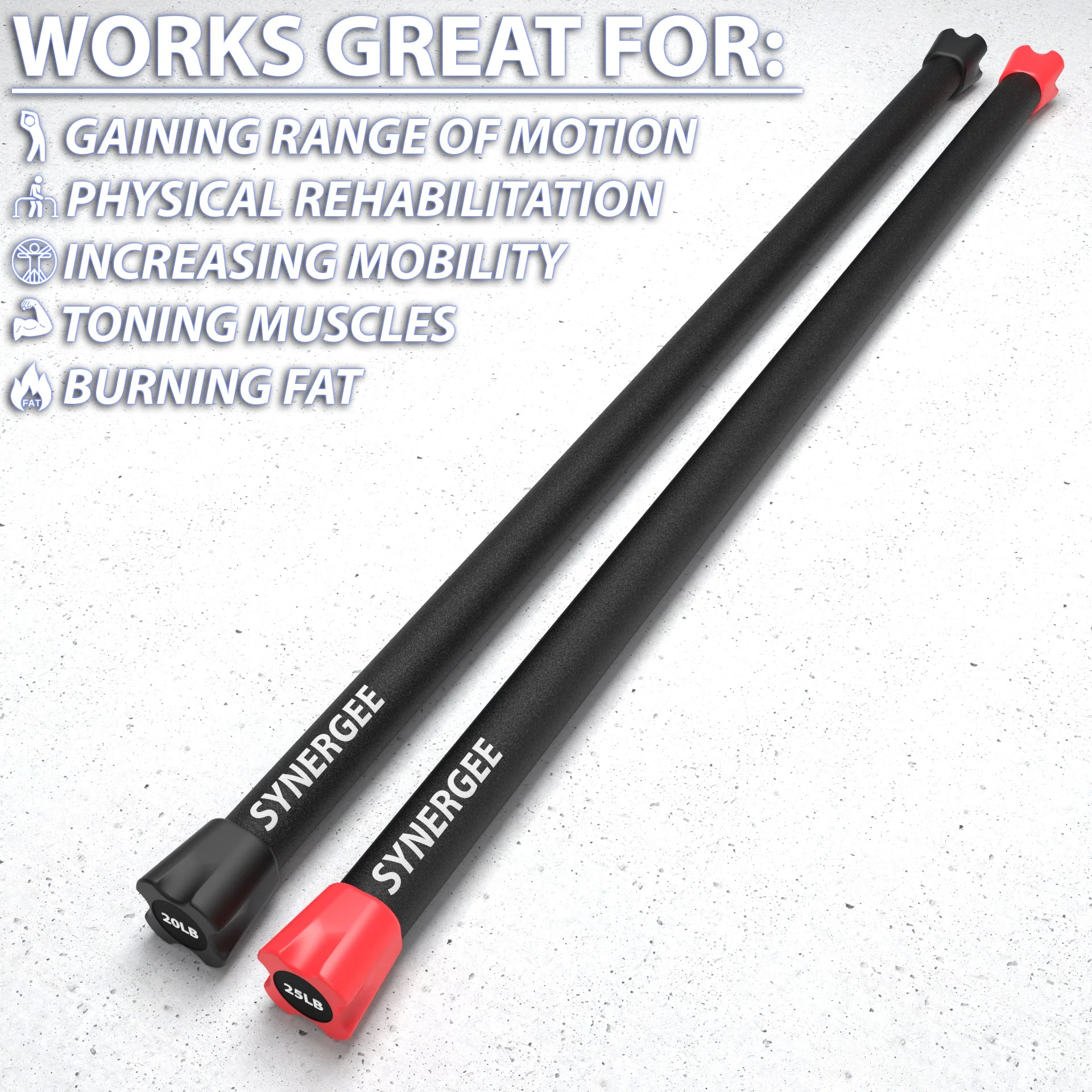 Synergee - Weighted Workout Bars - Image 36