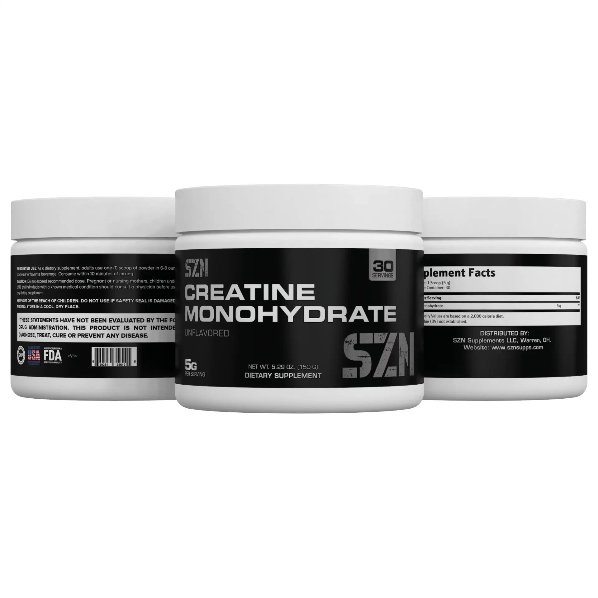 Szn Supplements - SZN Creatine Monohydrate - Image 4