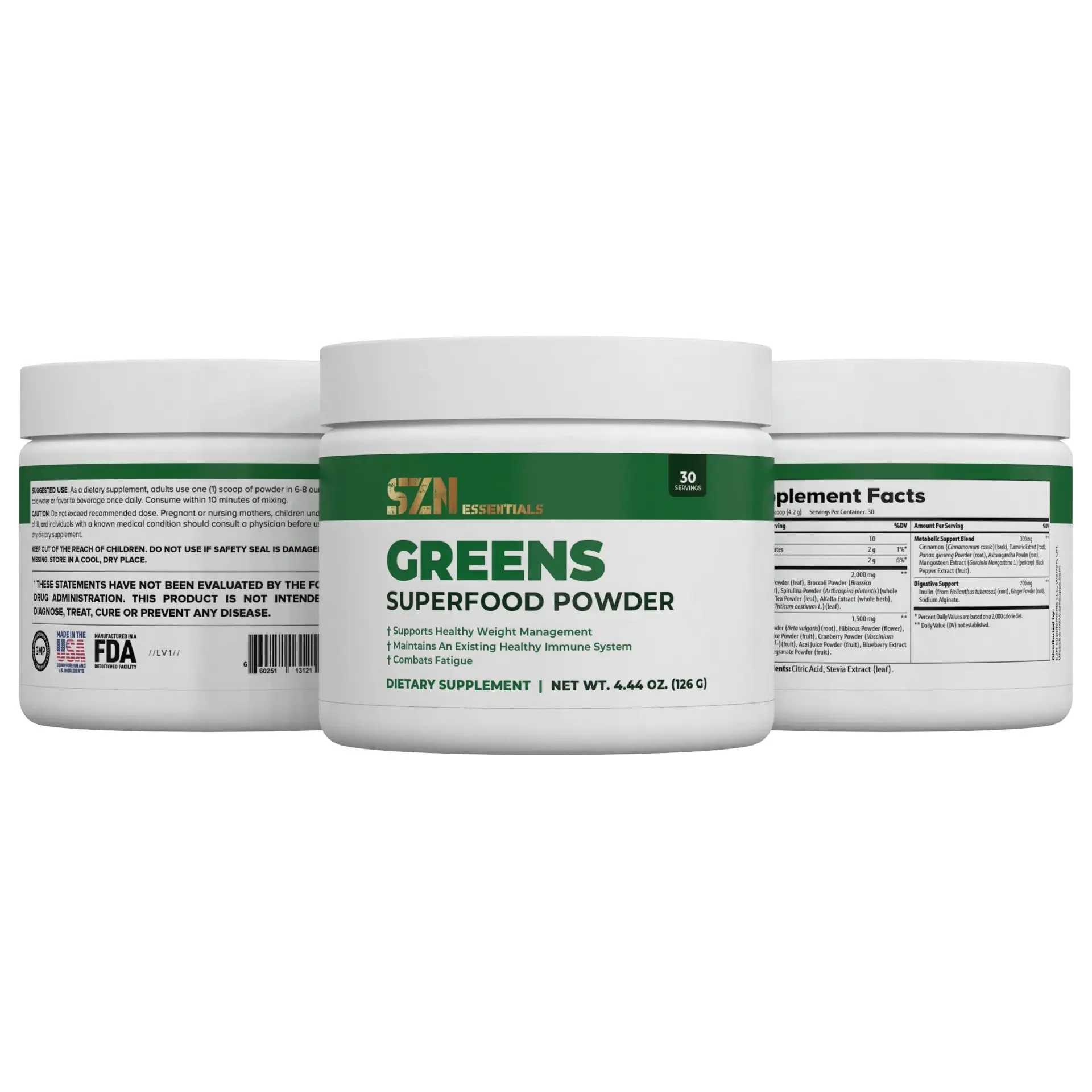 Szn Supplements - SZN Greens Superfood - Image 4