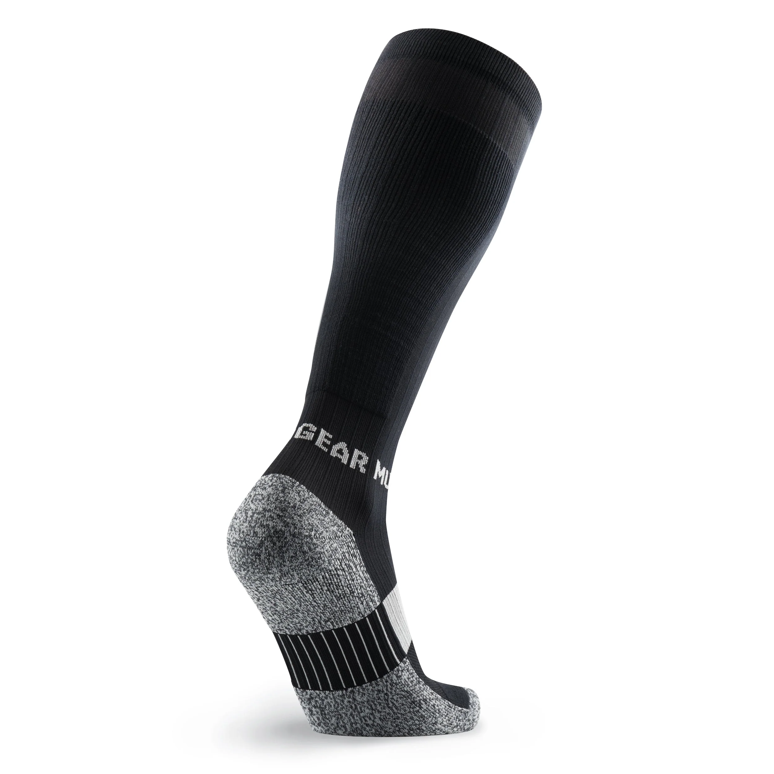 Mudgear - Tall Compression Socks (Black/Gray) - Image 12