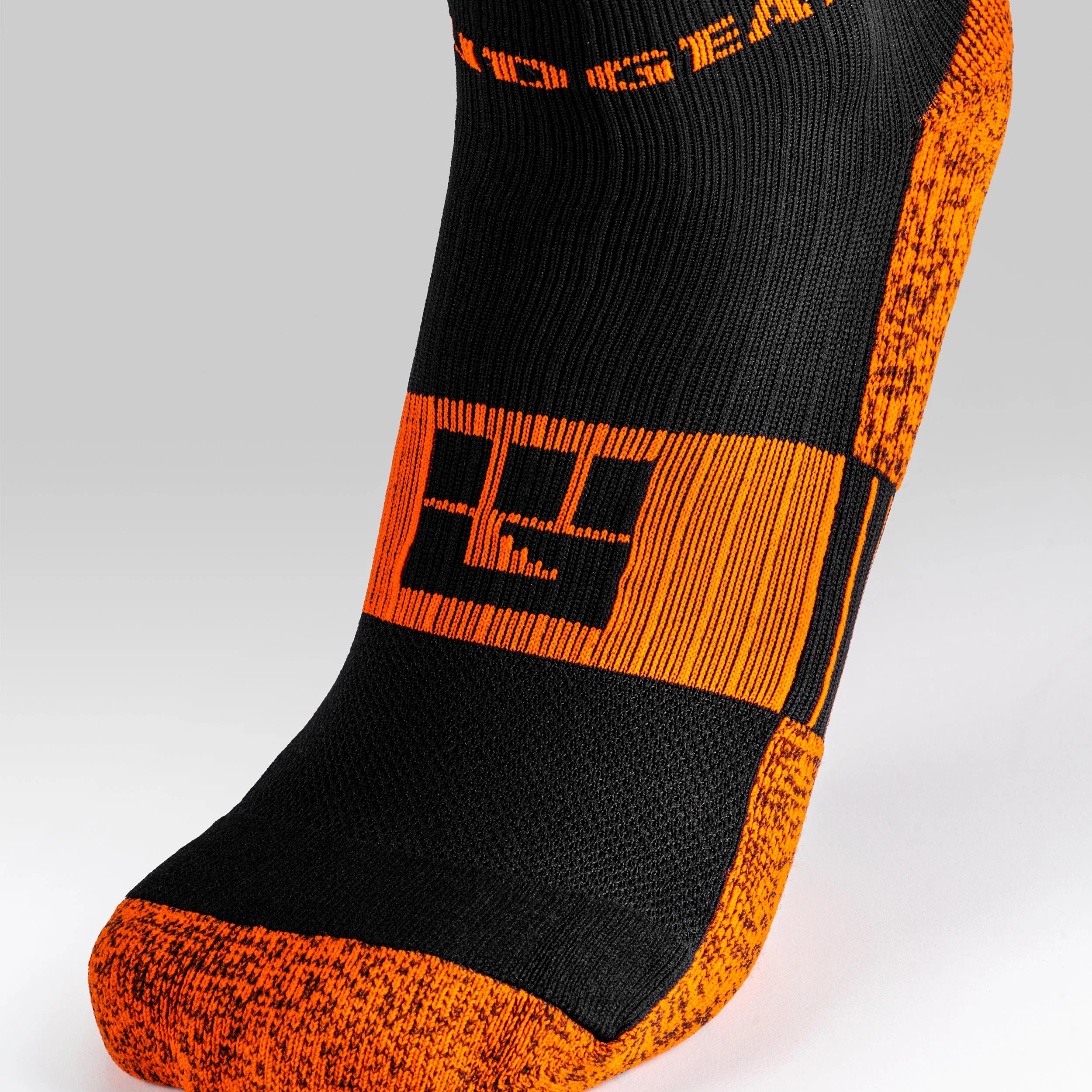 Mudgear - Tall Compression Socks (Black/Orange) - Image 12