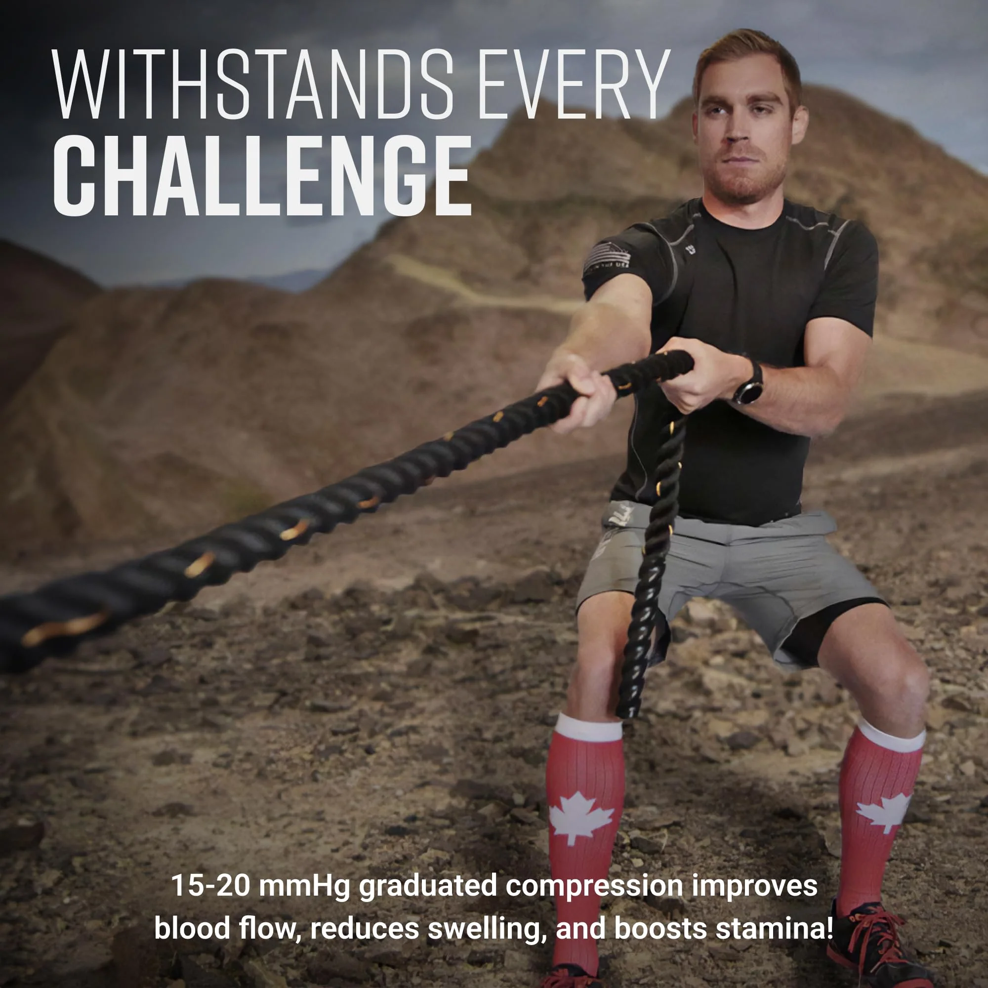 Mudgear - Tall Compression Socks (Canada) - Image 3