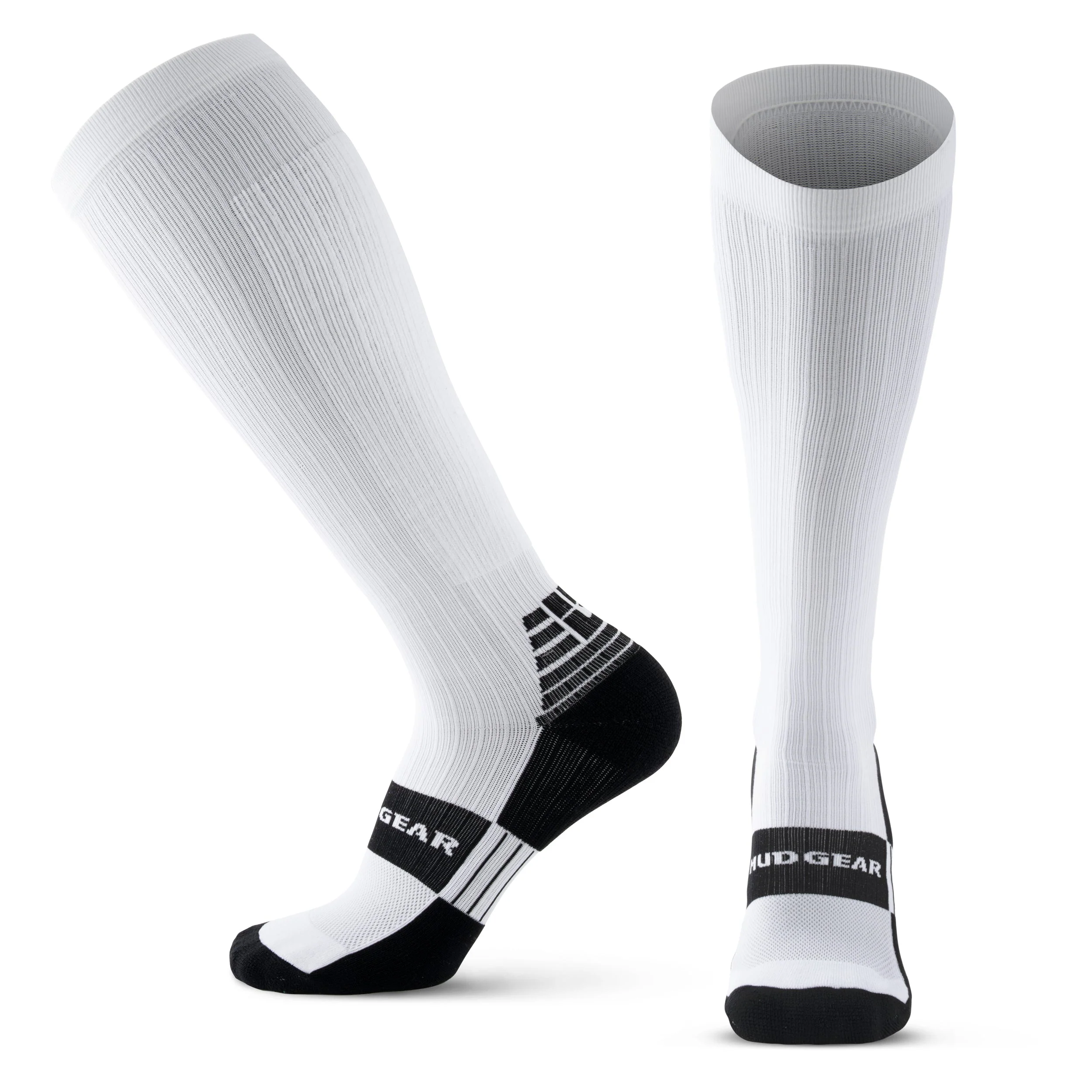 Mudgear - Tall compression socks [white] - Image 9
