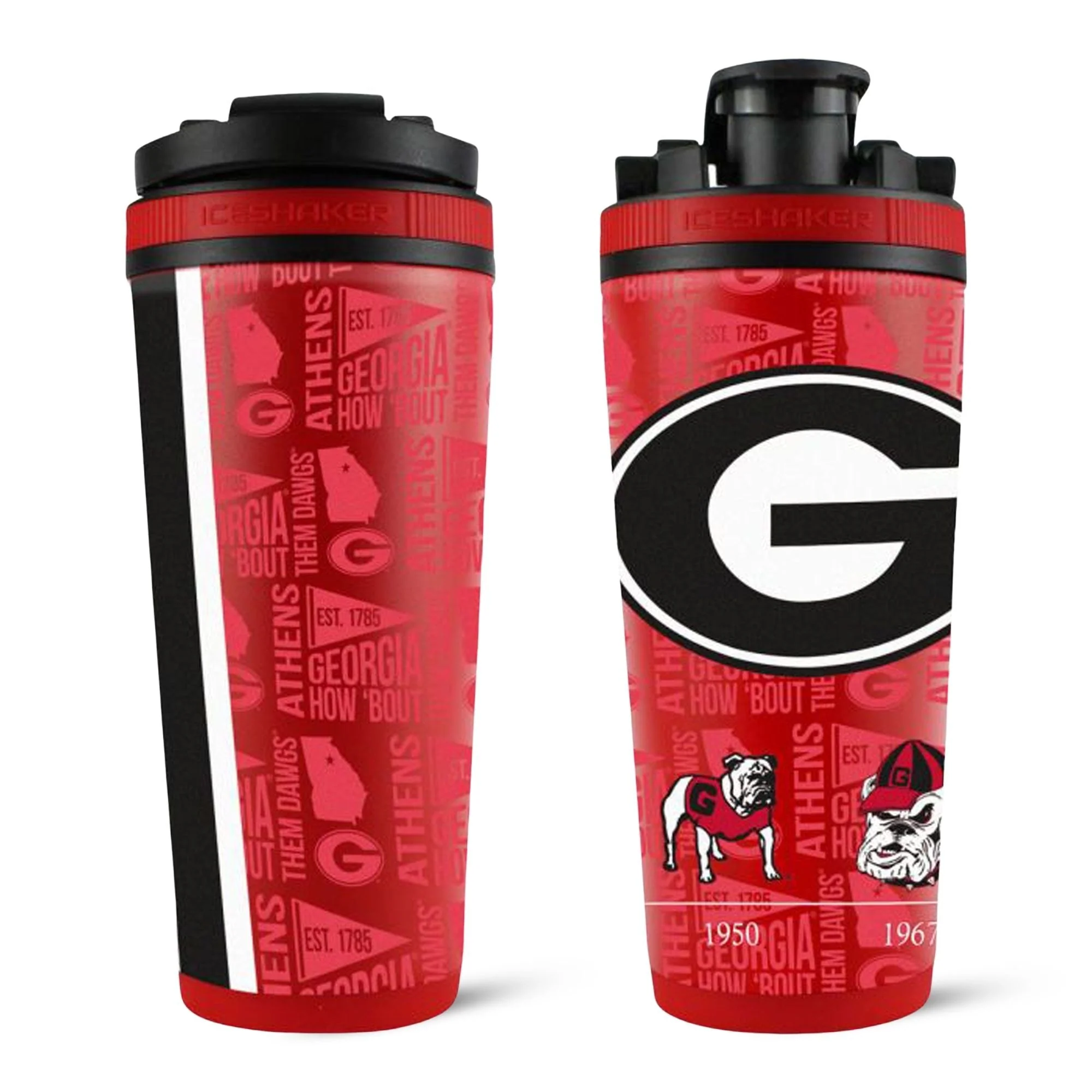 Ice Shaker - The College Vault - Georgia Bulldogs 4D Ice Shaker