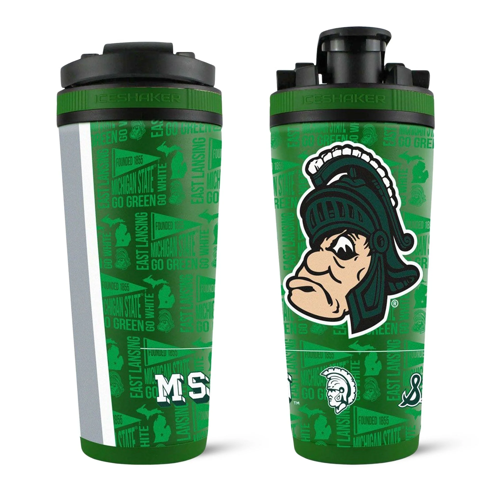 Ice Shaker - The College Vault - Michigan State Spartans 4D Ice Shaker