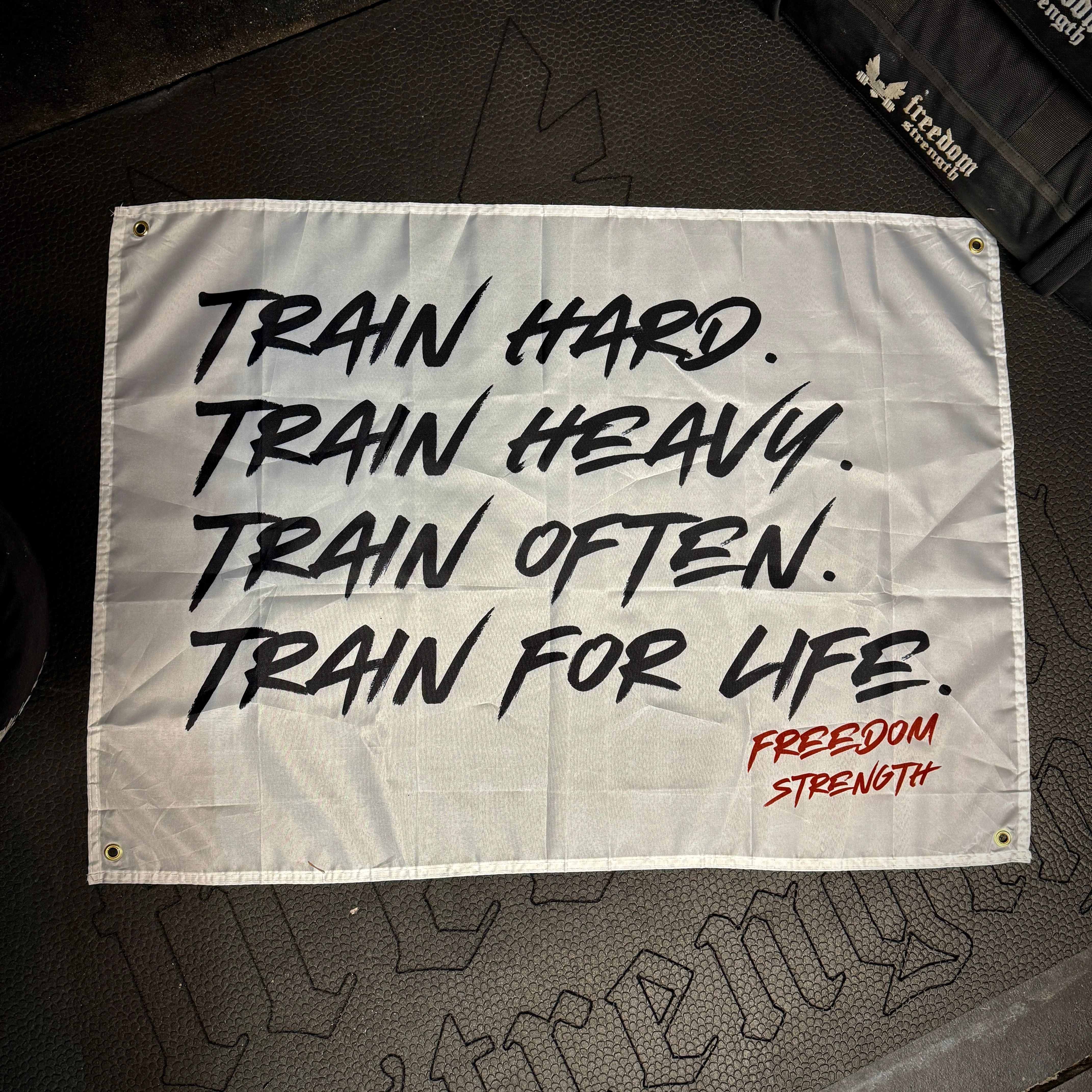 Freedom Strength Co. - Train for life banner