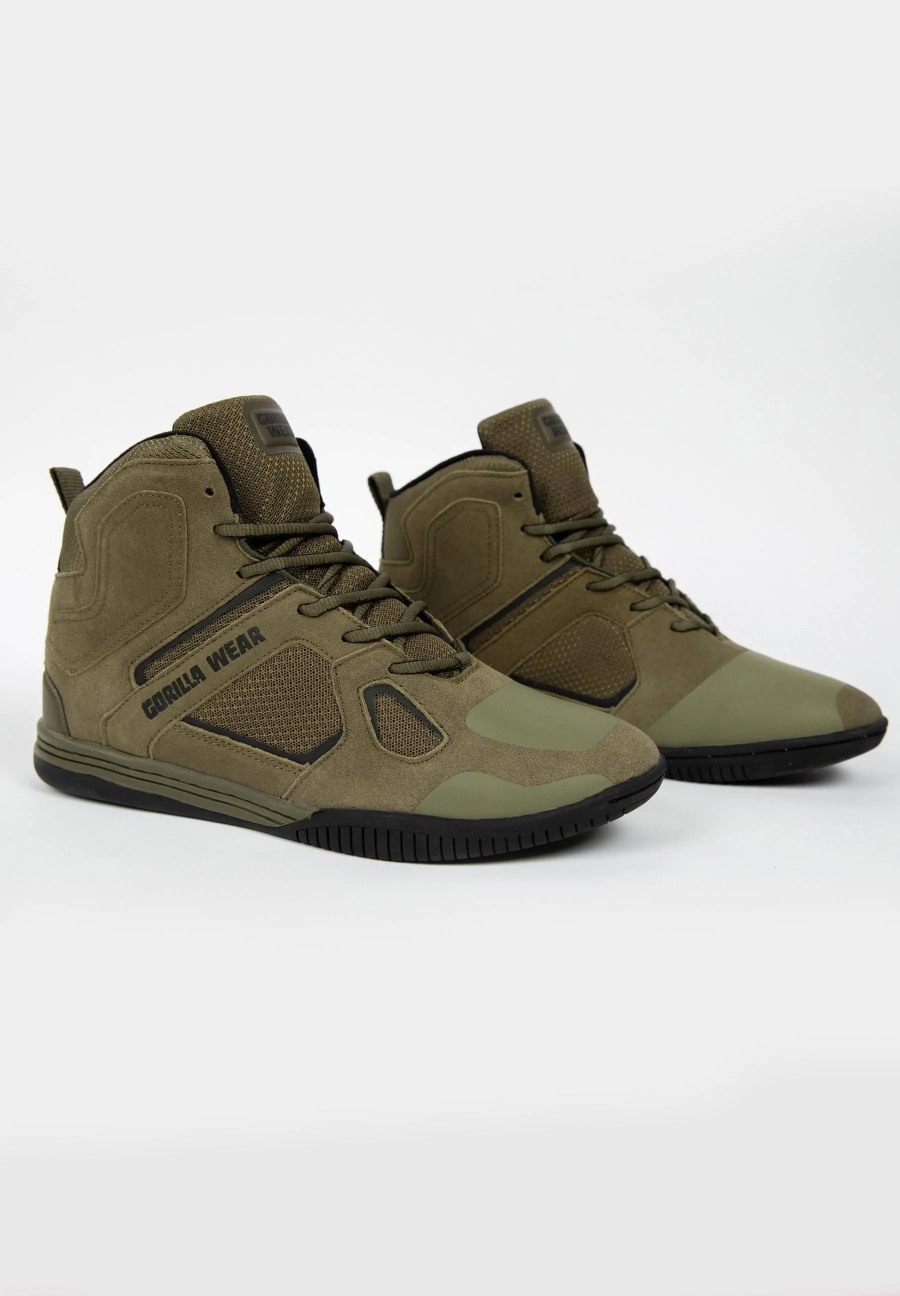 Gorilla Wear - Troy High Tops - Army Green - Image 7