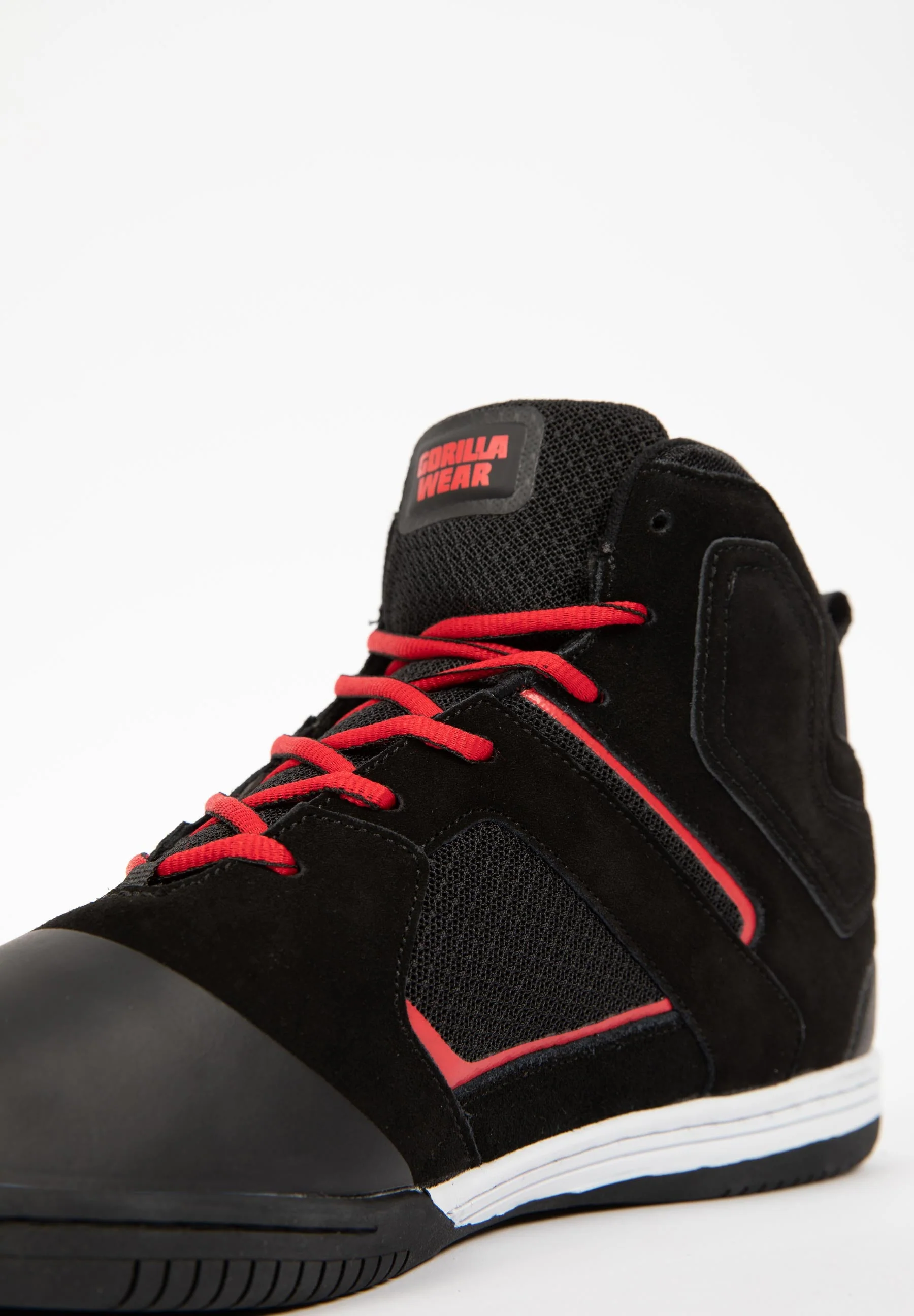 Gorilla Wear - Troy High Tops - Black/Red - Image 10
