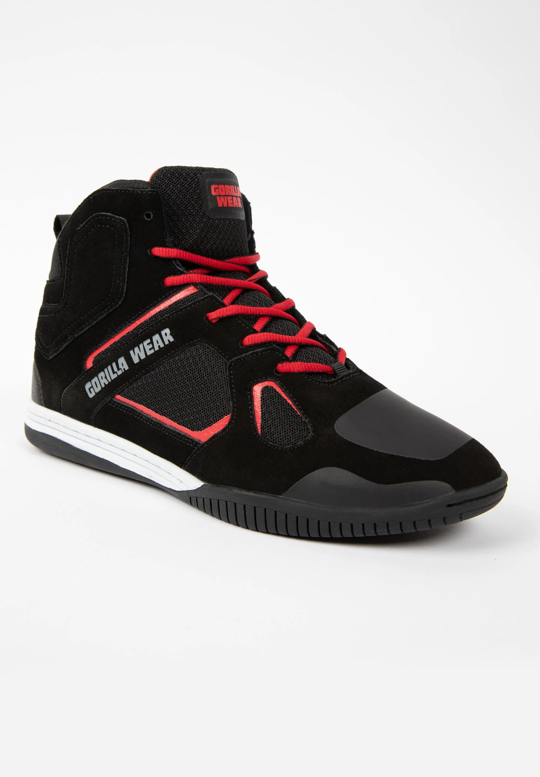 Gorilla Wear - Troy High Tops - Black/Red - Image 4