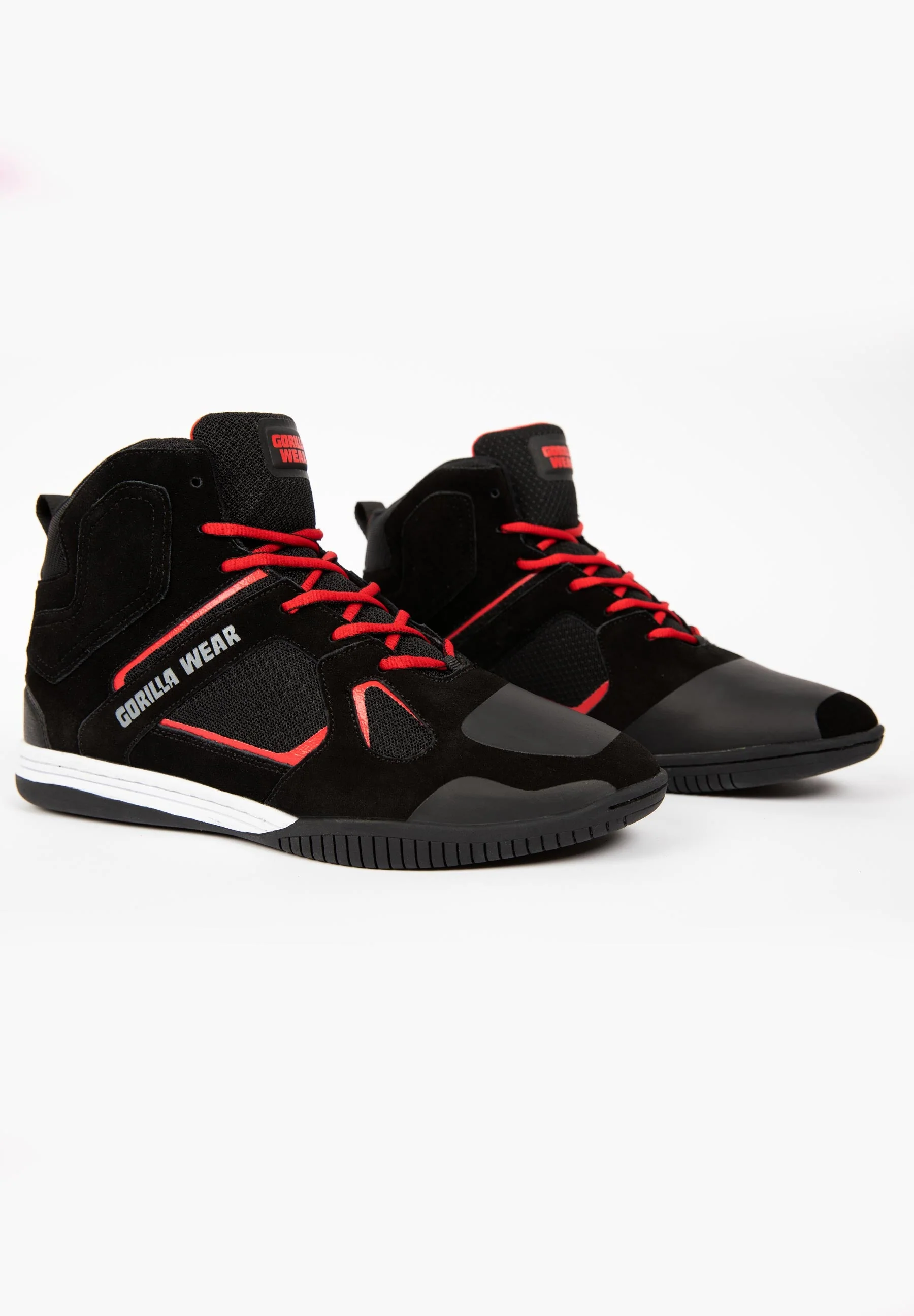 Gorilla Wear - Troy High Tops - Black/Red - Image 8