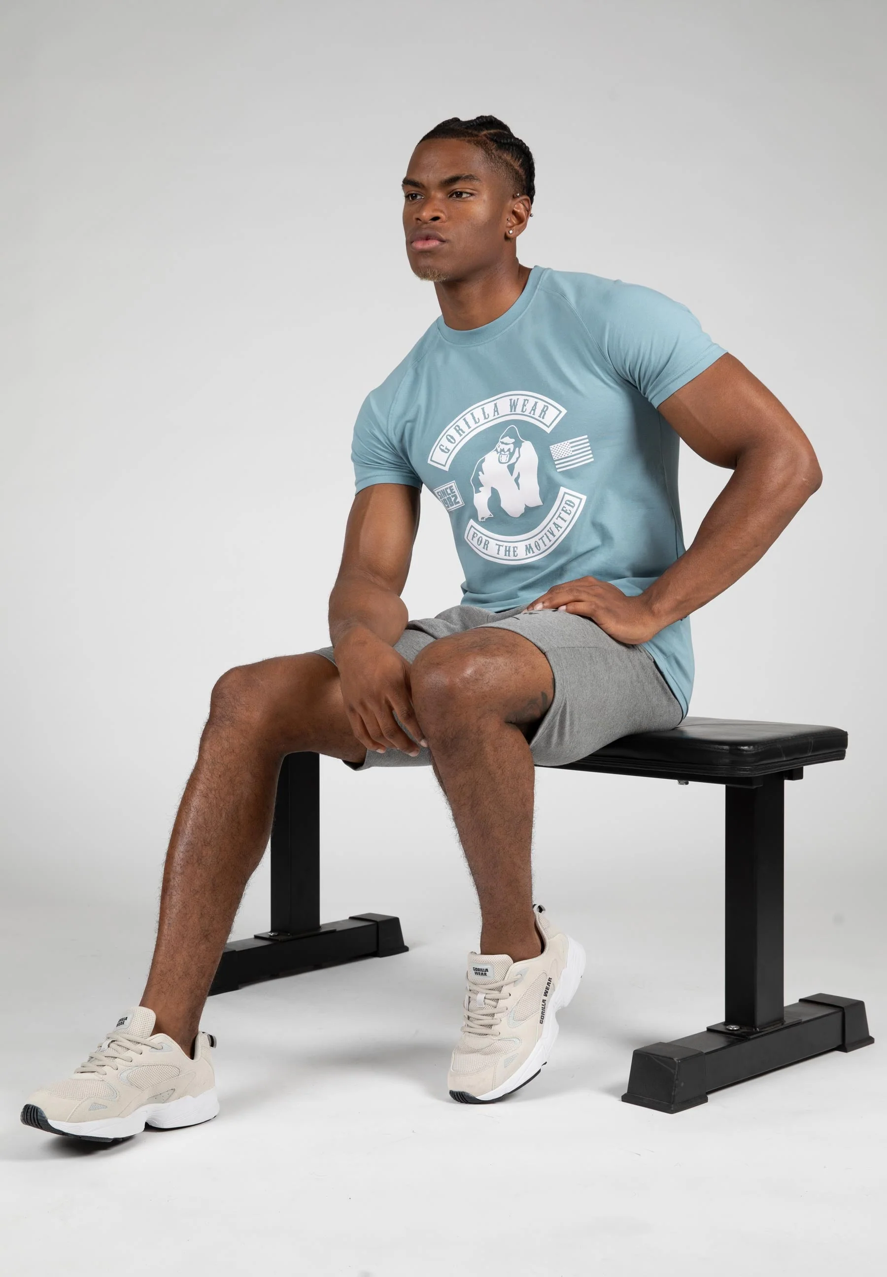 Gorilla Wear - Tulsa T-Shirt - Blue - Image 3